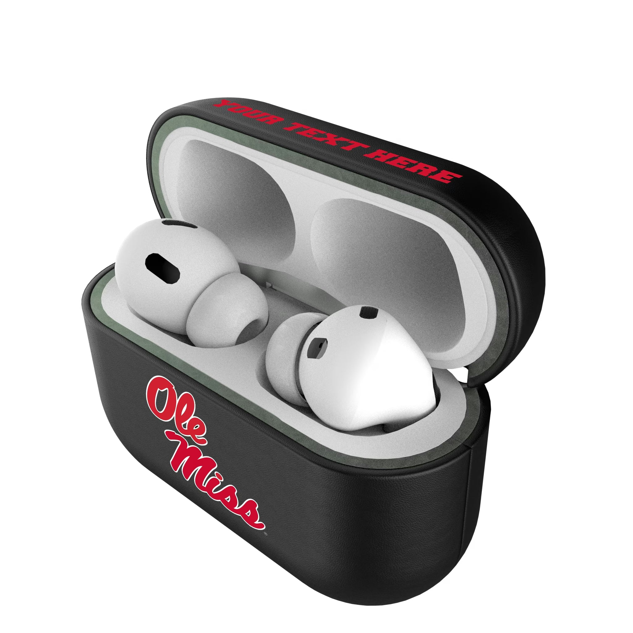 University of Mississippi Rebels Personalized Insignia AirPods AirPod Case Cover#Device_AirPods Pro 1st Gen