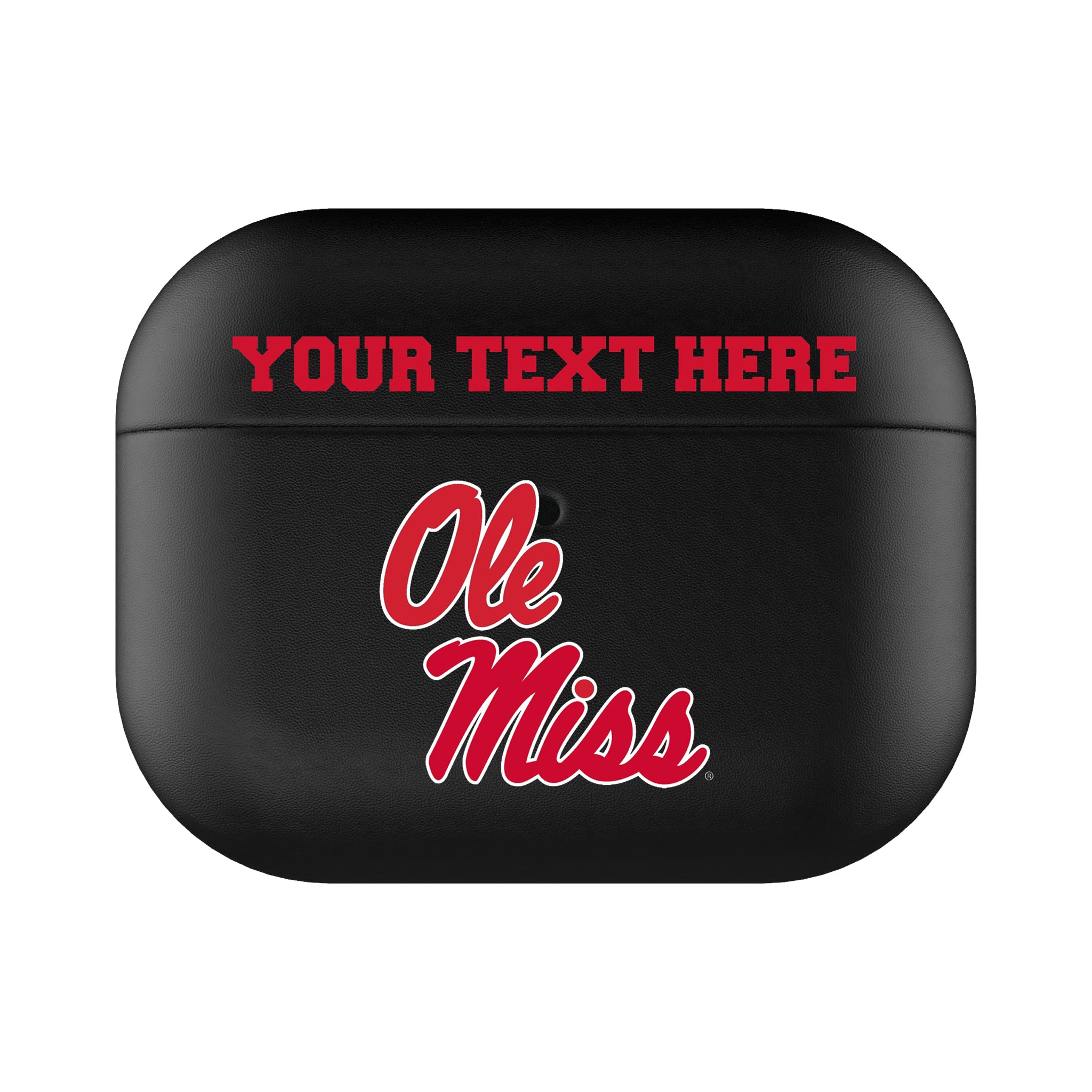 University of Mississippi Rebels Personalized Insignia AirPods AirPod Case Cover#Device_AirPods Pro 3