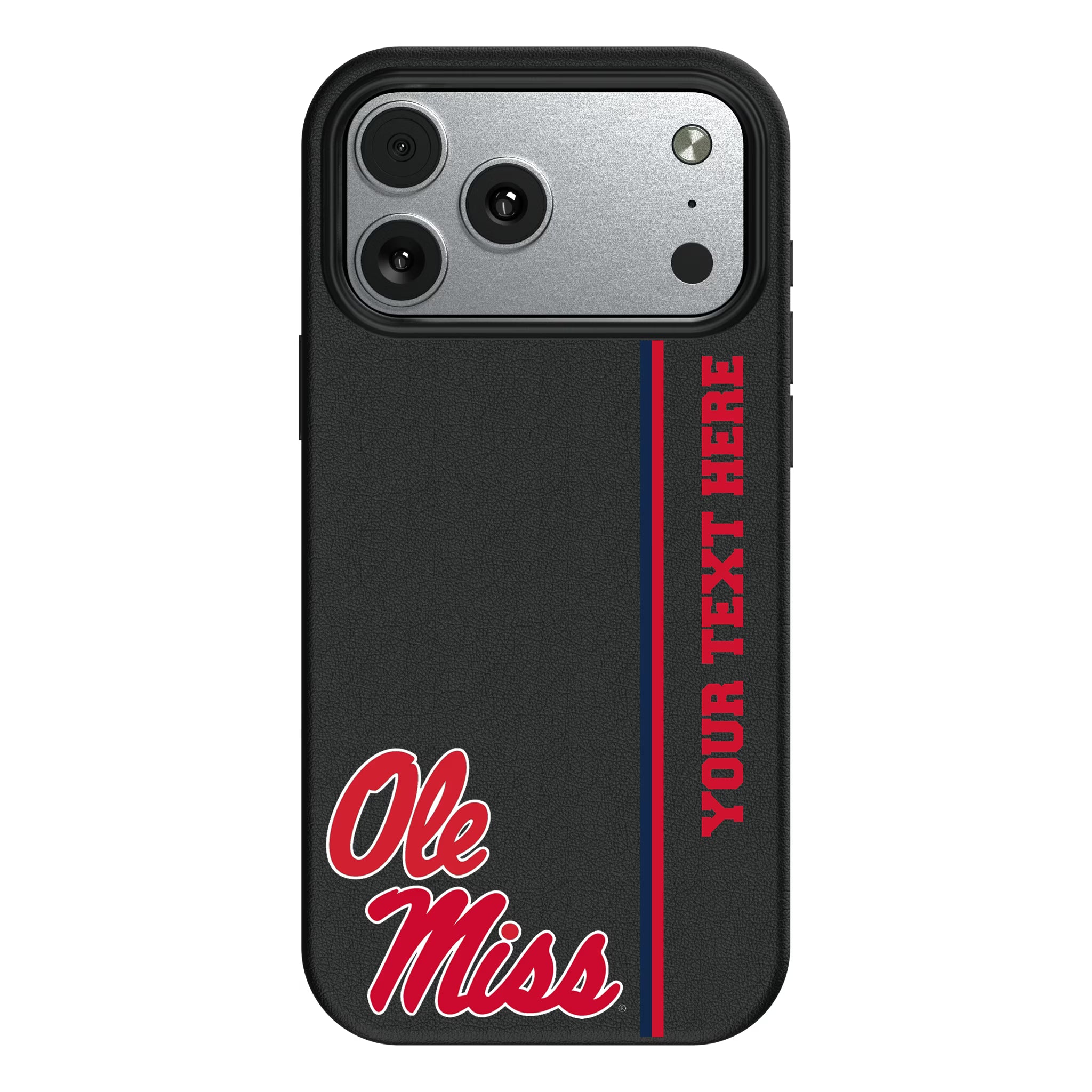 University of Mississippi Rebels Personalized Sidebard iPhone MagSafe Compatible Phone Case for Apple iPhone#Device_iPhone 17 Pro Max