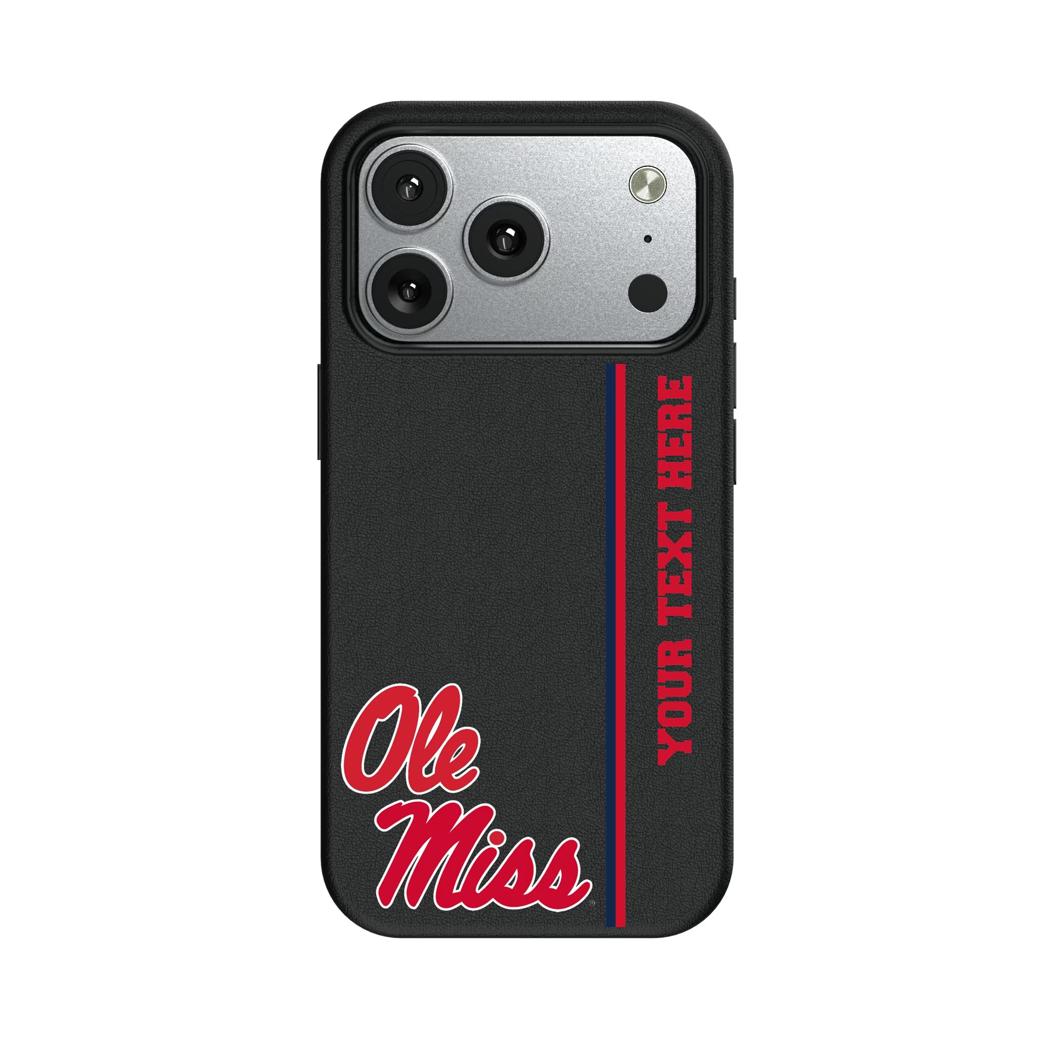 University of Mississippi Rebels Personalized Sidebard iPhone MagSafe Compatible Phone Case for Apple iPhone#Device_iPhone 17 Pro