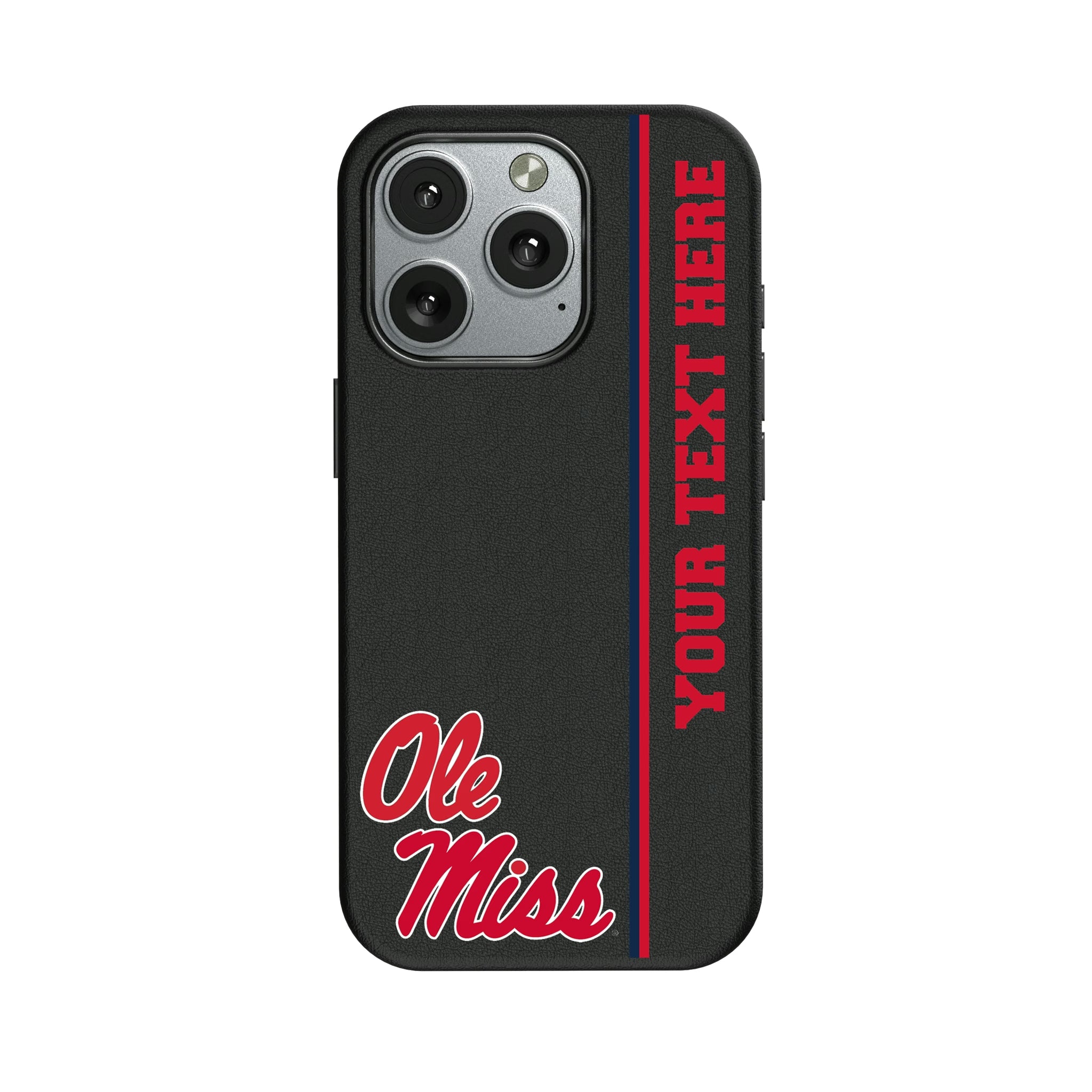 University of Mississippi Rebels Personalized Sidebard iPhone MagSafe Compatible Phone Case for Apple iPhone