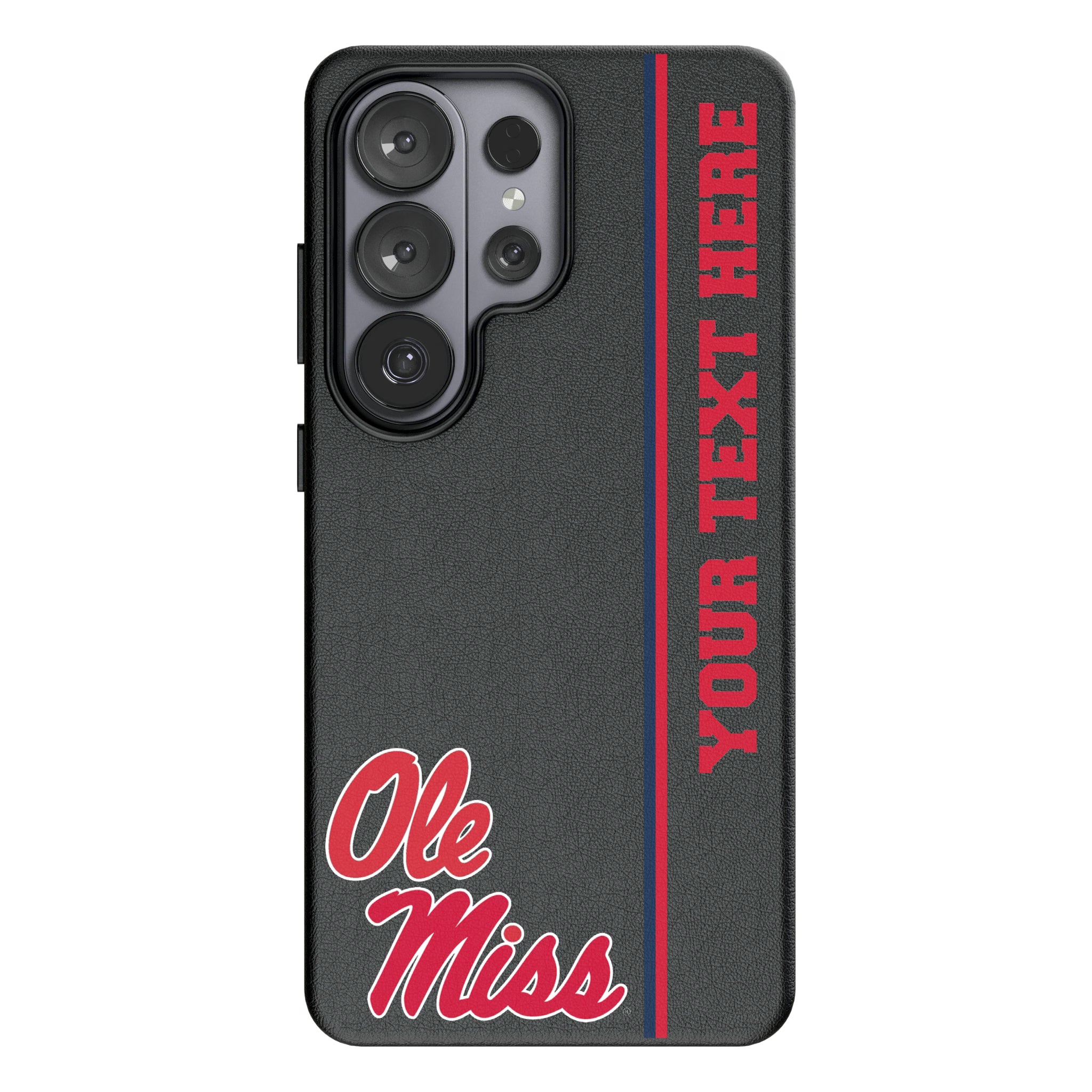 University of Mississippi Rebels Personalized Sidebard Galaxy MagSafe Compatible Phone Case for Samsung Galaxy