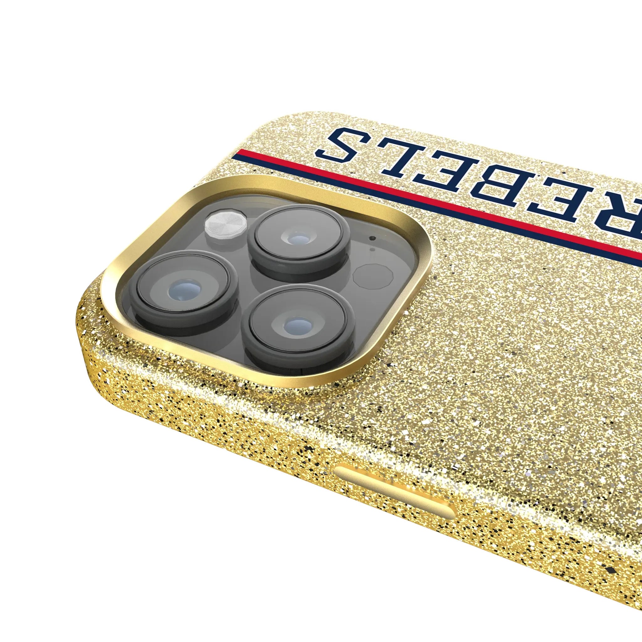 University of Mississippi Rebels Sidebar iPhone Bling Phone Case for Apple iPhone - Detail