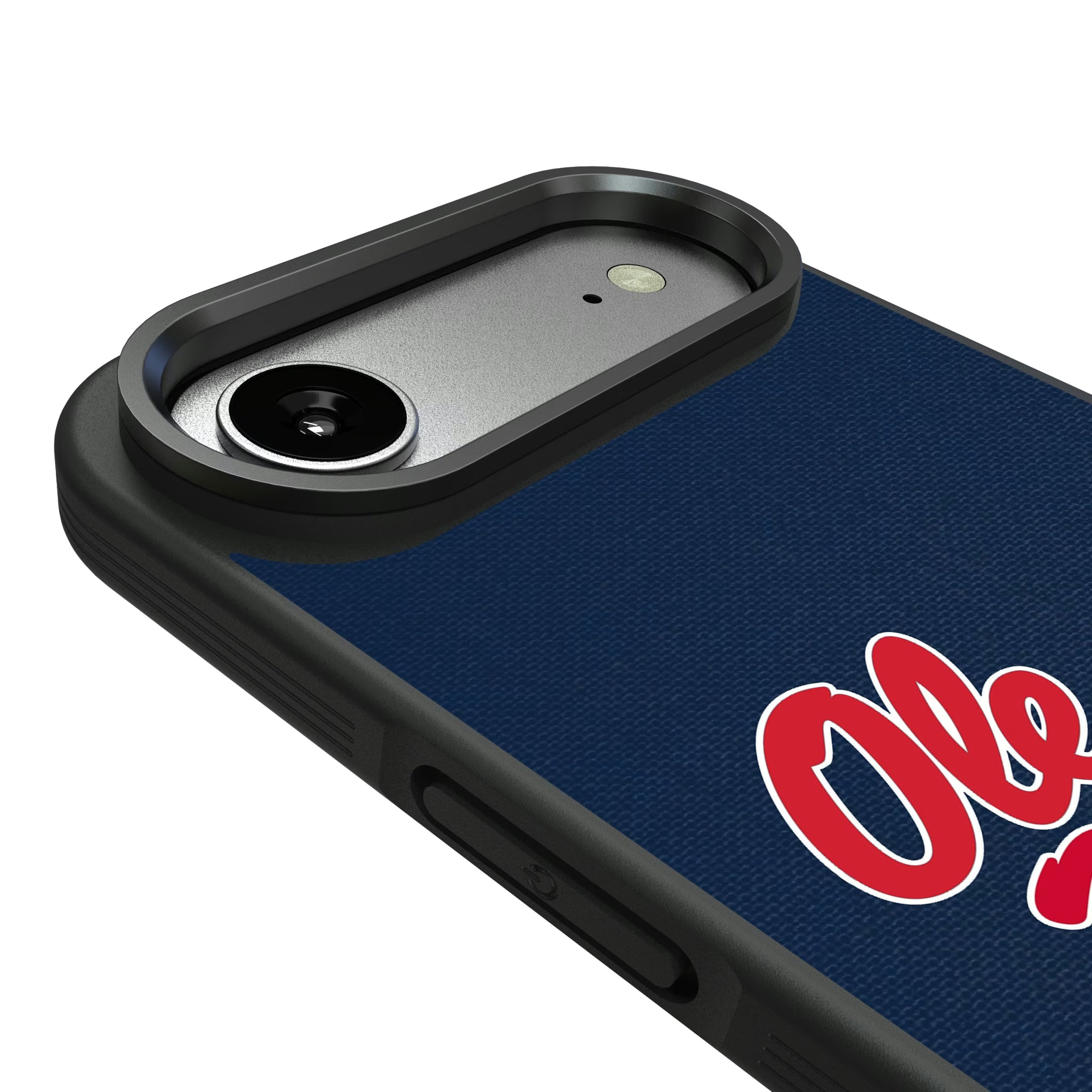 University of Mississippi Rebels Solid iPhone Bump Phone Case for Apple iPhone - Detail#Device_iPhone Air