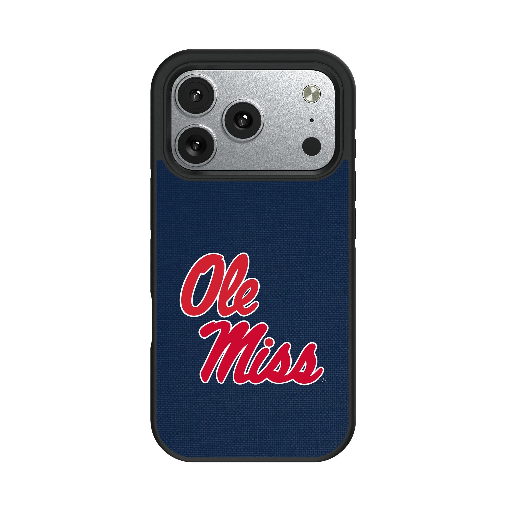University of Mississippi Rebels Solid iPhone Bump Phone Case for Apple iPhone#Device_iPhone 17 Pro