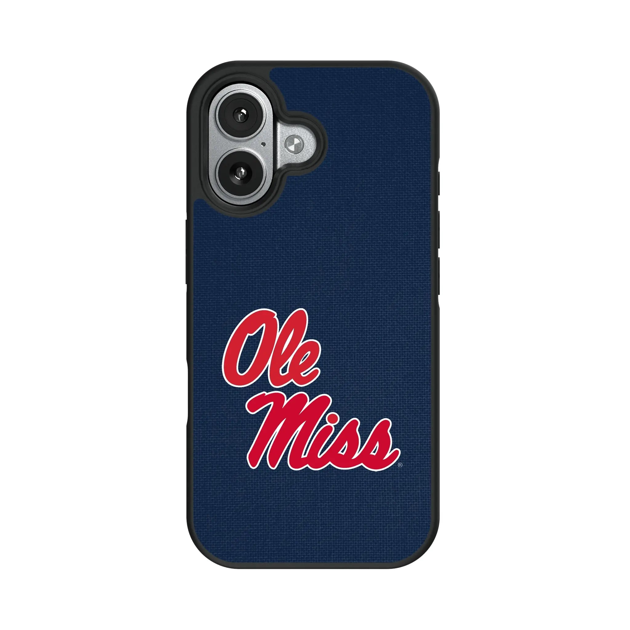 University of Mississippi Rebels Solid iPhone Bump Phone Case for Apple iPhone#Device_iPhone 17