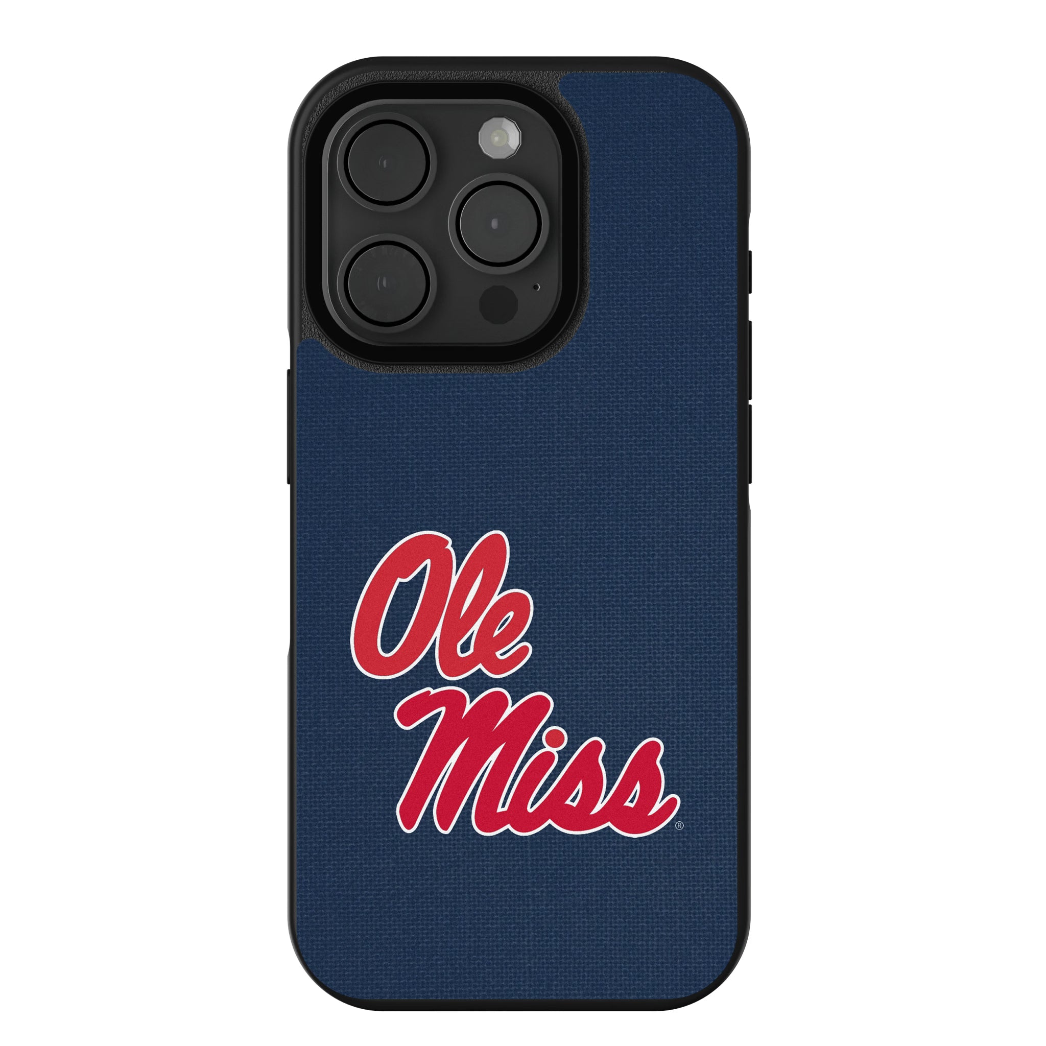 University of Mississippi Rebels Solid iPhone Bump Phone Case for Apple iPhone