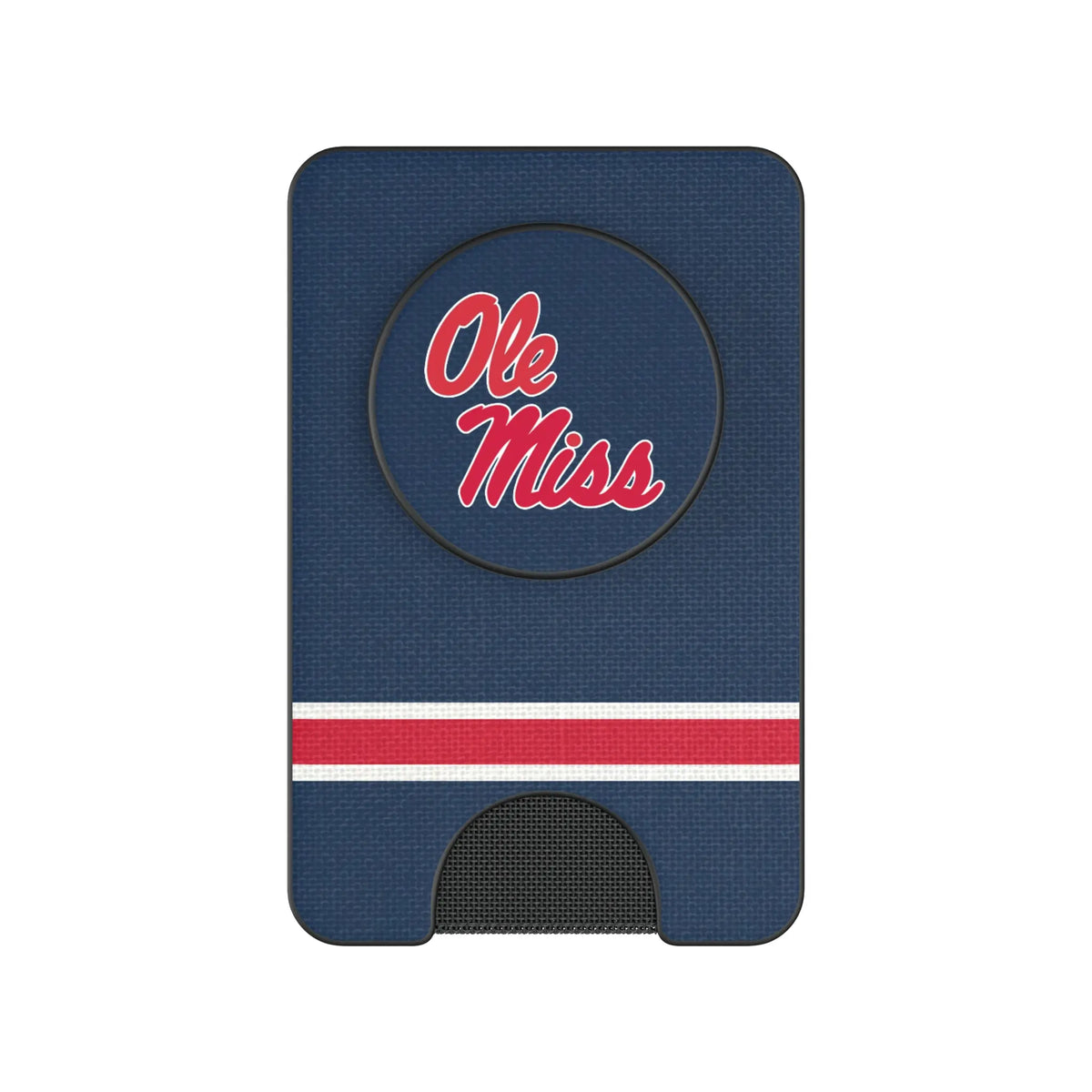 University of Mississippi Rebels Stripe Popsockets Wallet Magnetic