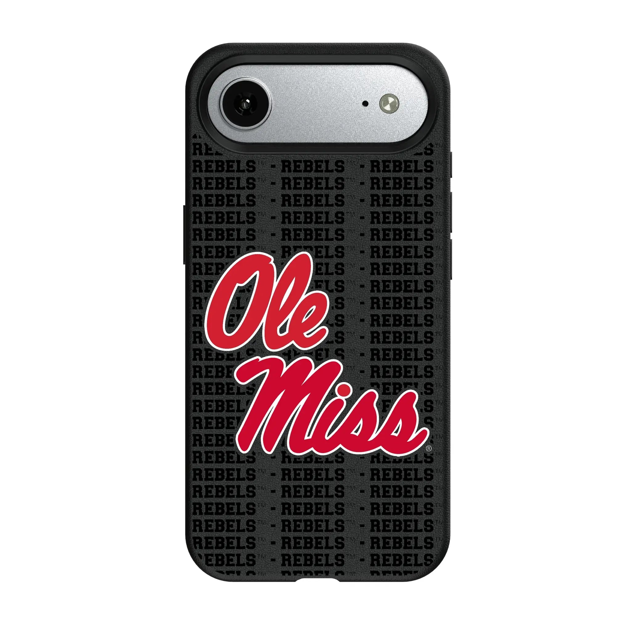 University of Mississippi Rebels Text Backdrop iPhone MagSafe Compatible Phone Case for Apple iPhone#Device_iPhone Air
