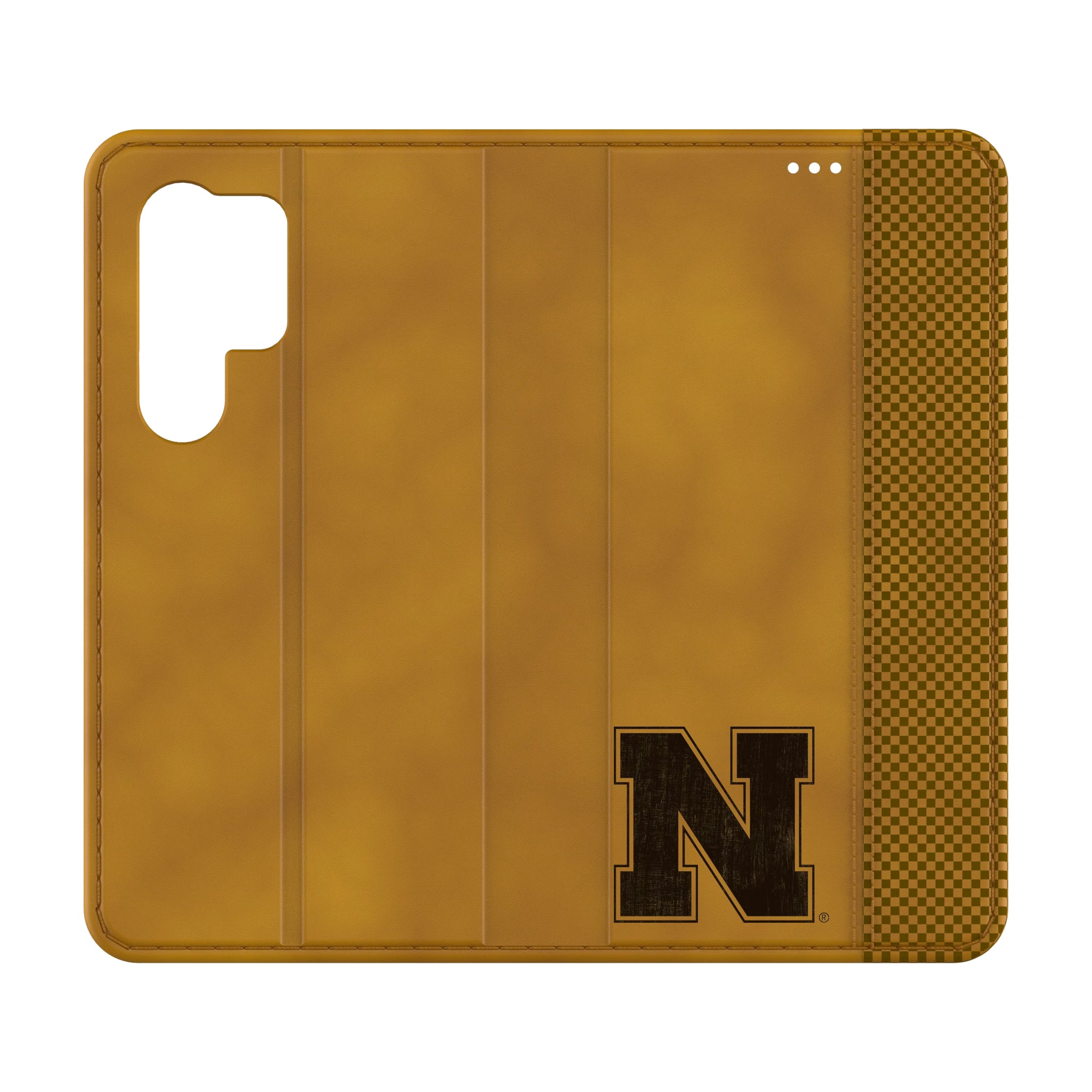 University of Nebraska Huskers Block N Burn Galaxy Folio Phone Case for Samsung Galaxy
