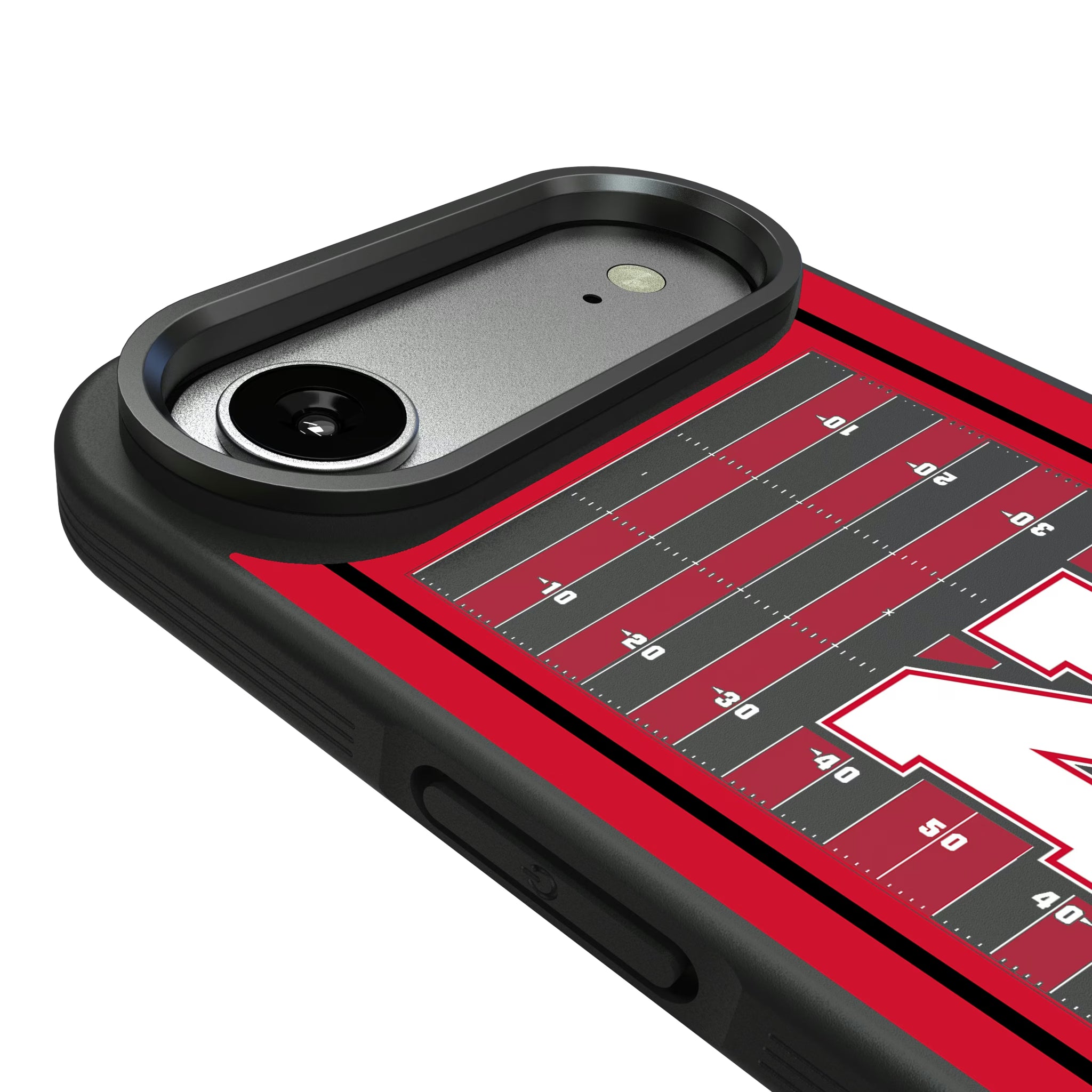 University of Nebraska Huskers Block N Field iPhone Bump Phone Case for Apple iPhone - Detail#Device_iPhone Air