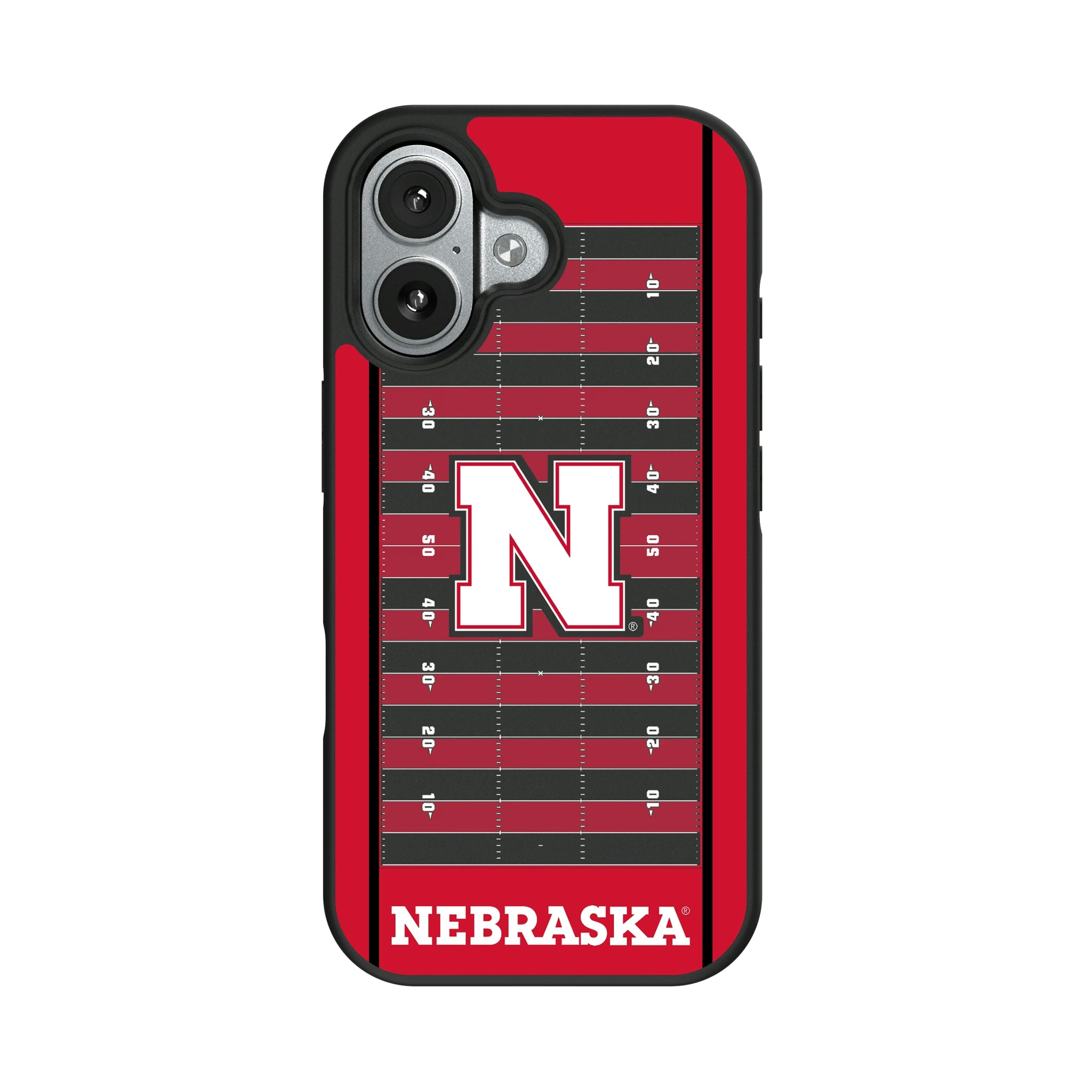 University of Nebraska Huskers Block N Field iPhone Bump Phone Case for Apple iPhone#Device_iPhone 17