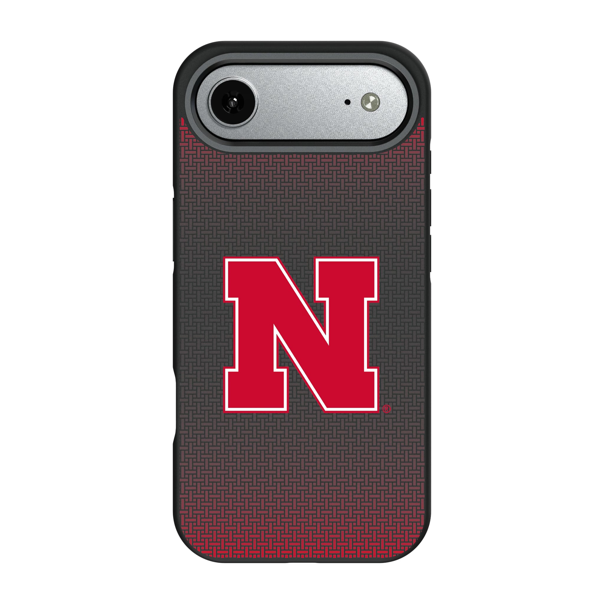 University of Nebraska Huskers Block N Linen iPhone Bump Phone Case for Apple iPhone#Device_iPhone Air