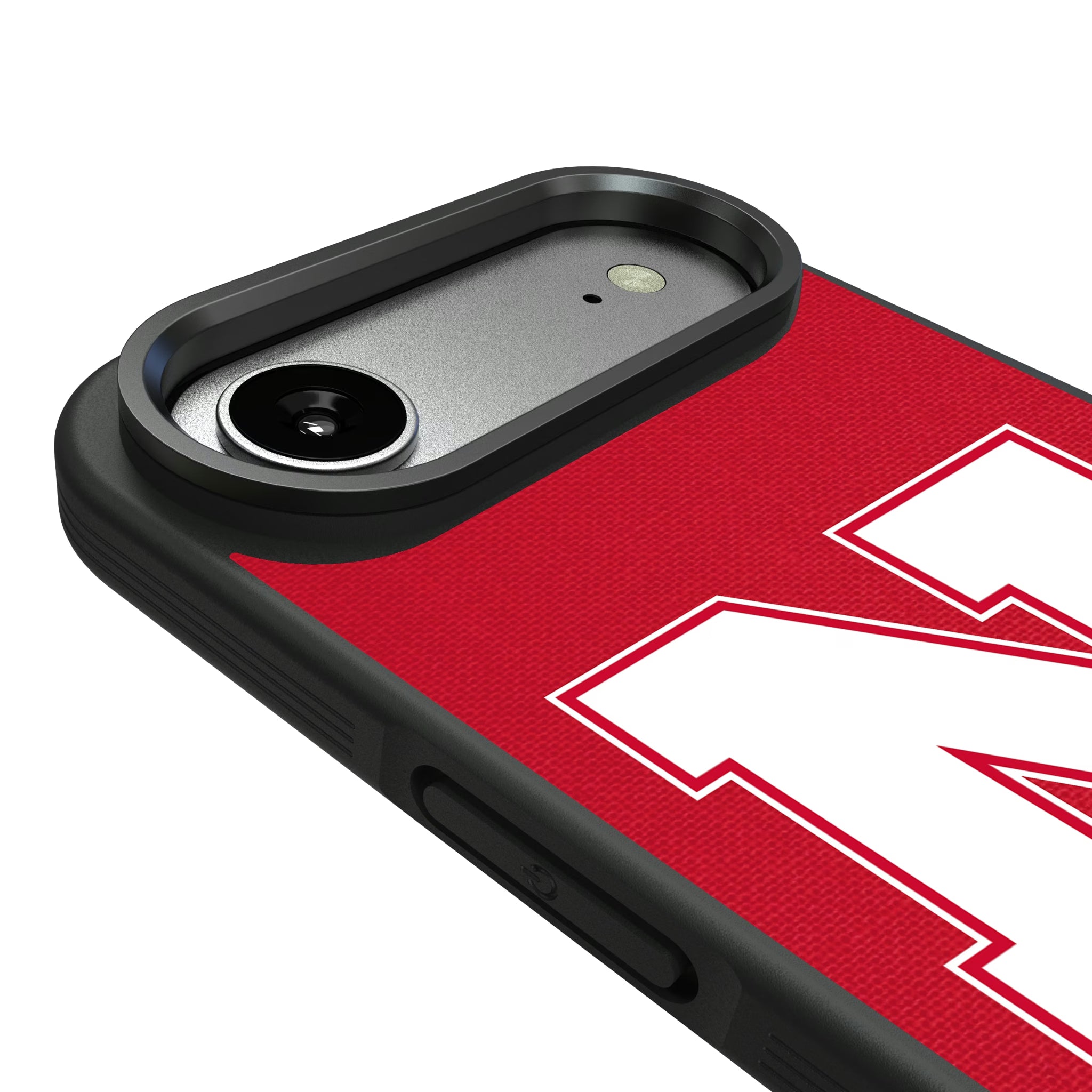 University of Nebraska Huskers Block N Personalized Stripe iPhone Bump Phone Case for Apple iPhone - Detail#Device_iPhone Air