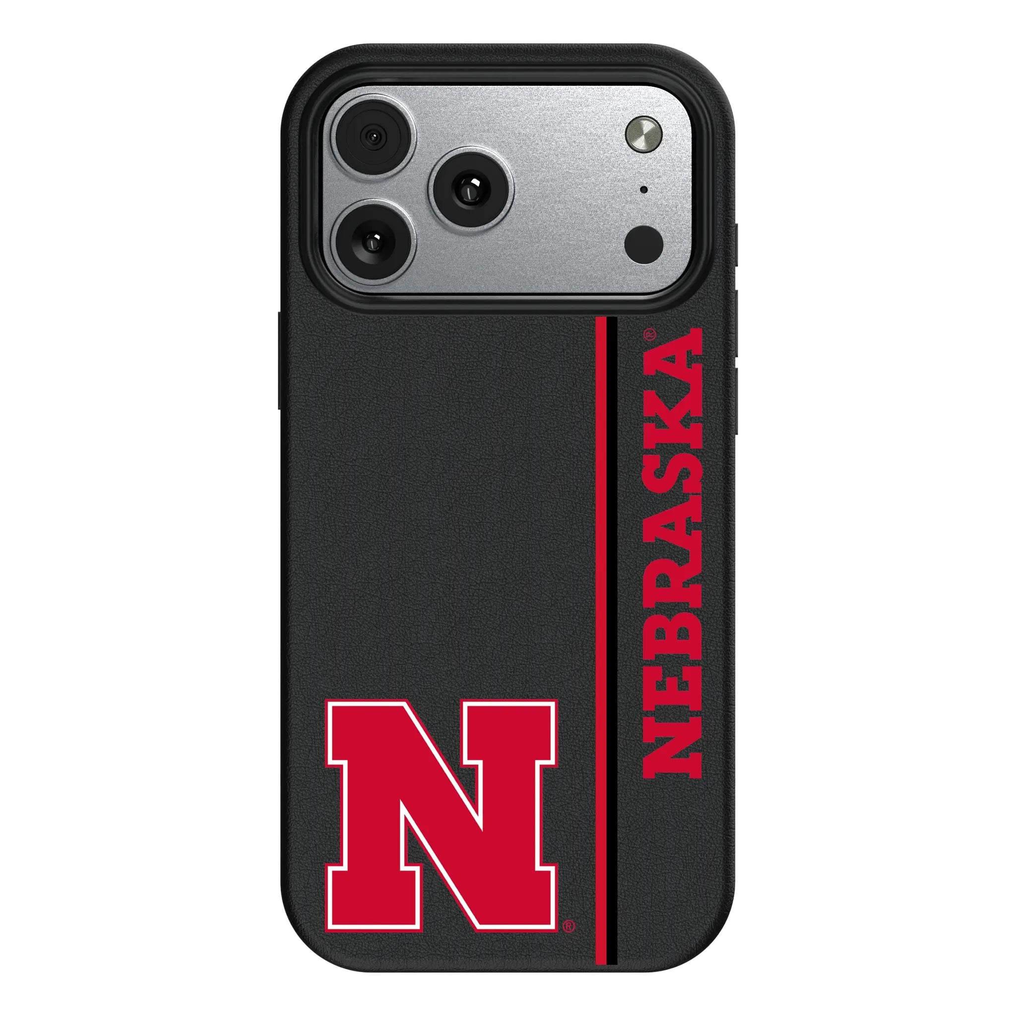 University of Nebraska Huskers Block N Sidebar iPhone MagSafe Compatible Phone Case for Apple iPhone#Device_iPhone 17 Pro Max