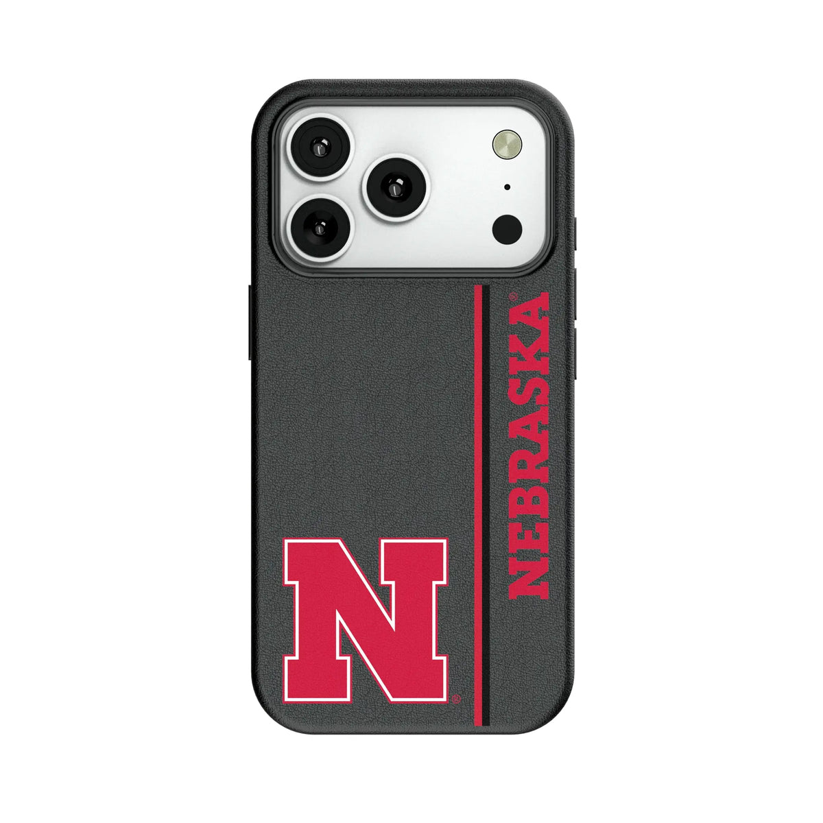 University of Nebraska Huskers Block N Sidebar MagSafe Compatible Phone Case for Apple iPhone