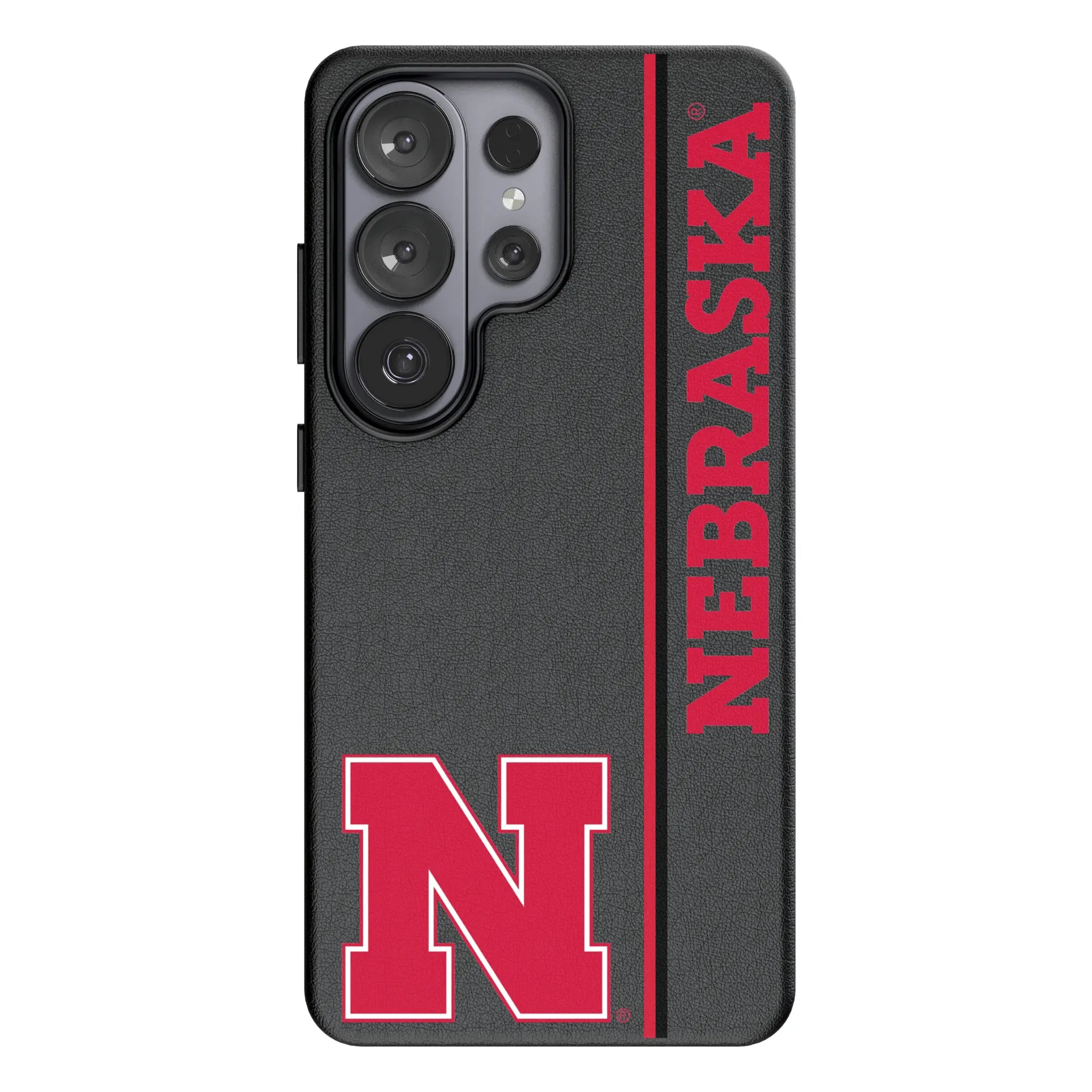 University of Nebraska Huskers Block N Sidebar Galaxy MagSafe Compatible Phone Case for Samsung Galaxy#Device_Galaxy S26 Ultra