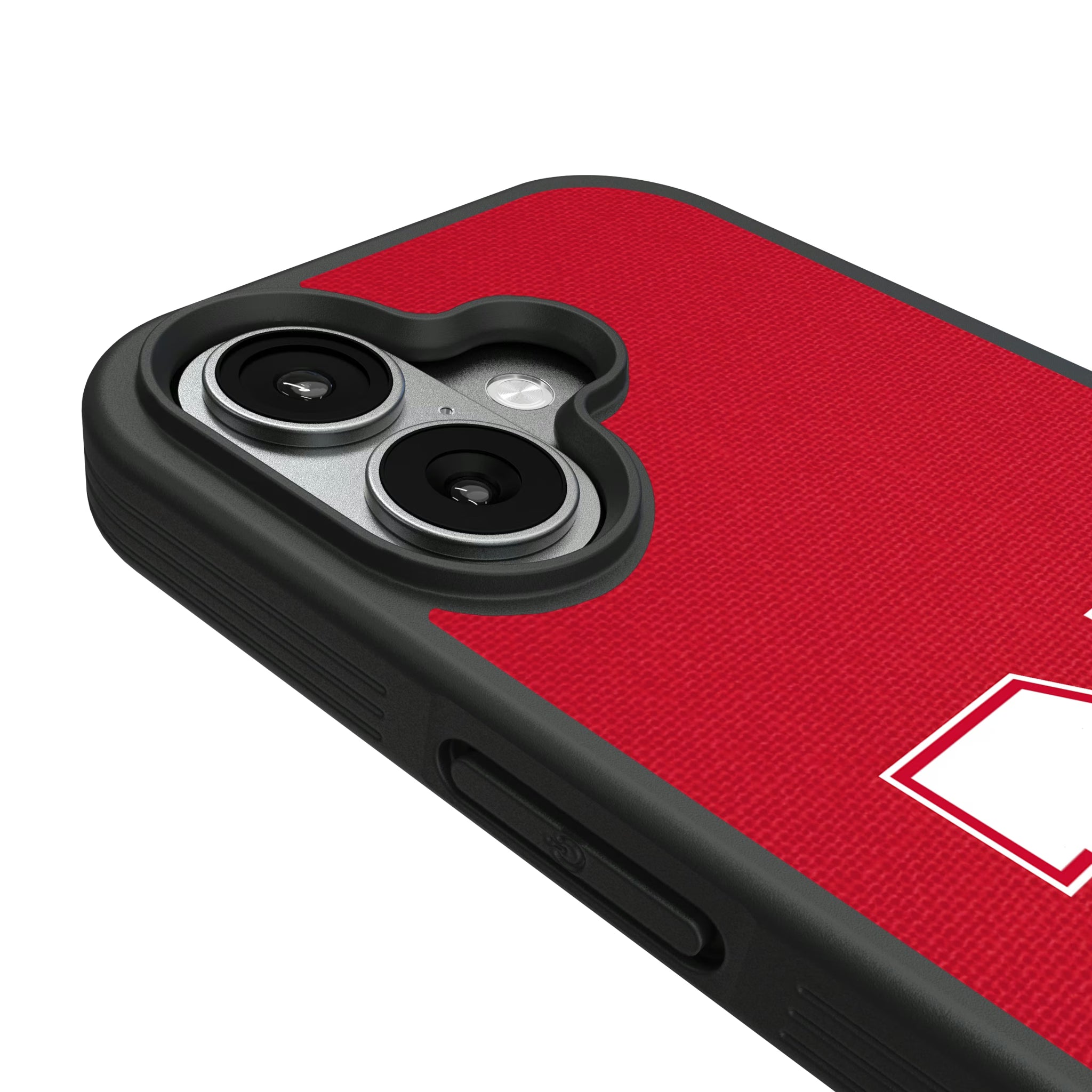 University of Nebraska Huskers Block N Solid iPhone Bump Phone Case for Apple iPhone - Detail#Device_iPhone 17