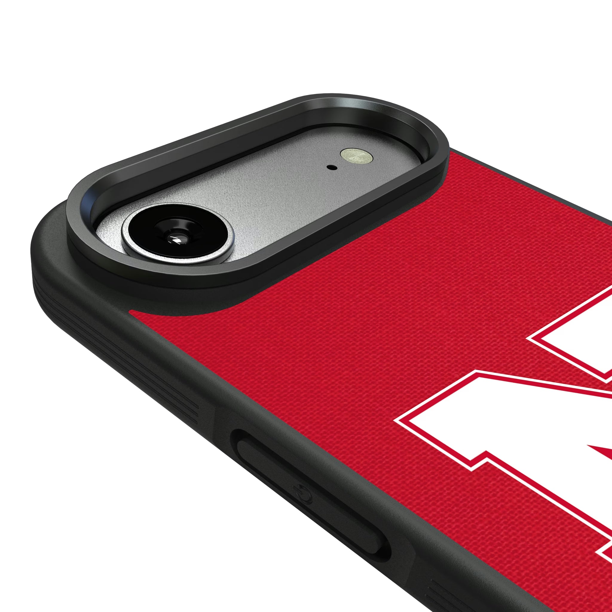 University of Nebraska Huskers Block N Solid iPhone Bump Phone Case for Apple iPhone - Detail#Device_iPhone Air