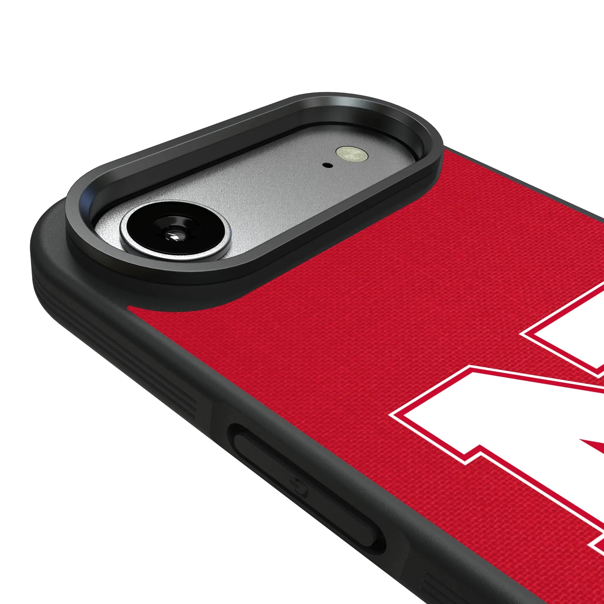 University of Nebraska Huskers Block N Solid iPhone Bump Phone Case for Apple iPhone - Detail#Device_iPhone Air