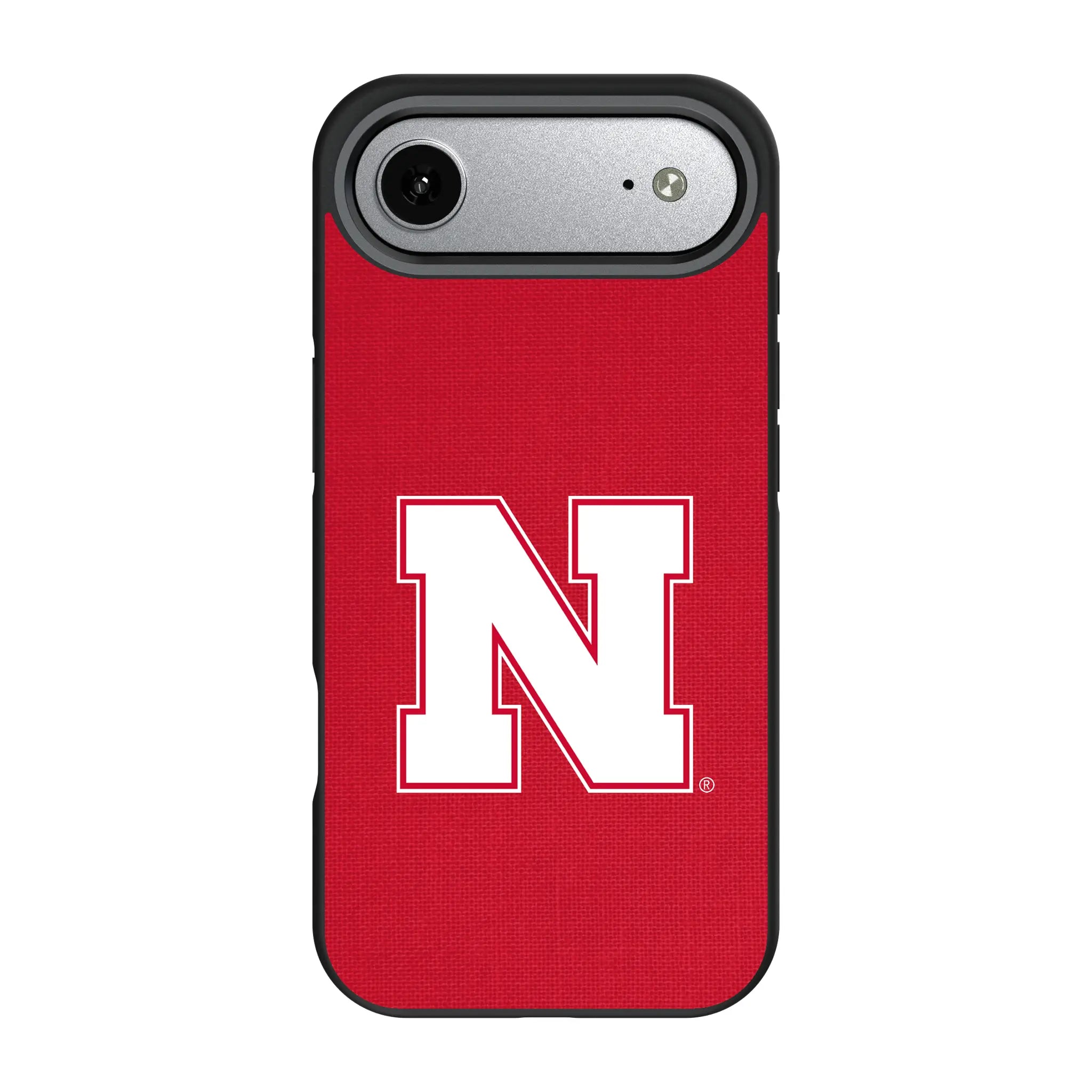 University of Nebraska Huskers Block N Solid iPhone Bump Phone Case for Apple iPhone#Device_iPhone Air