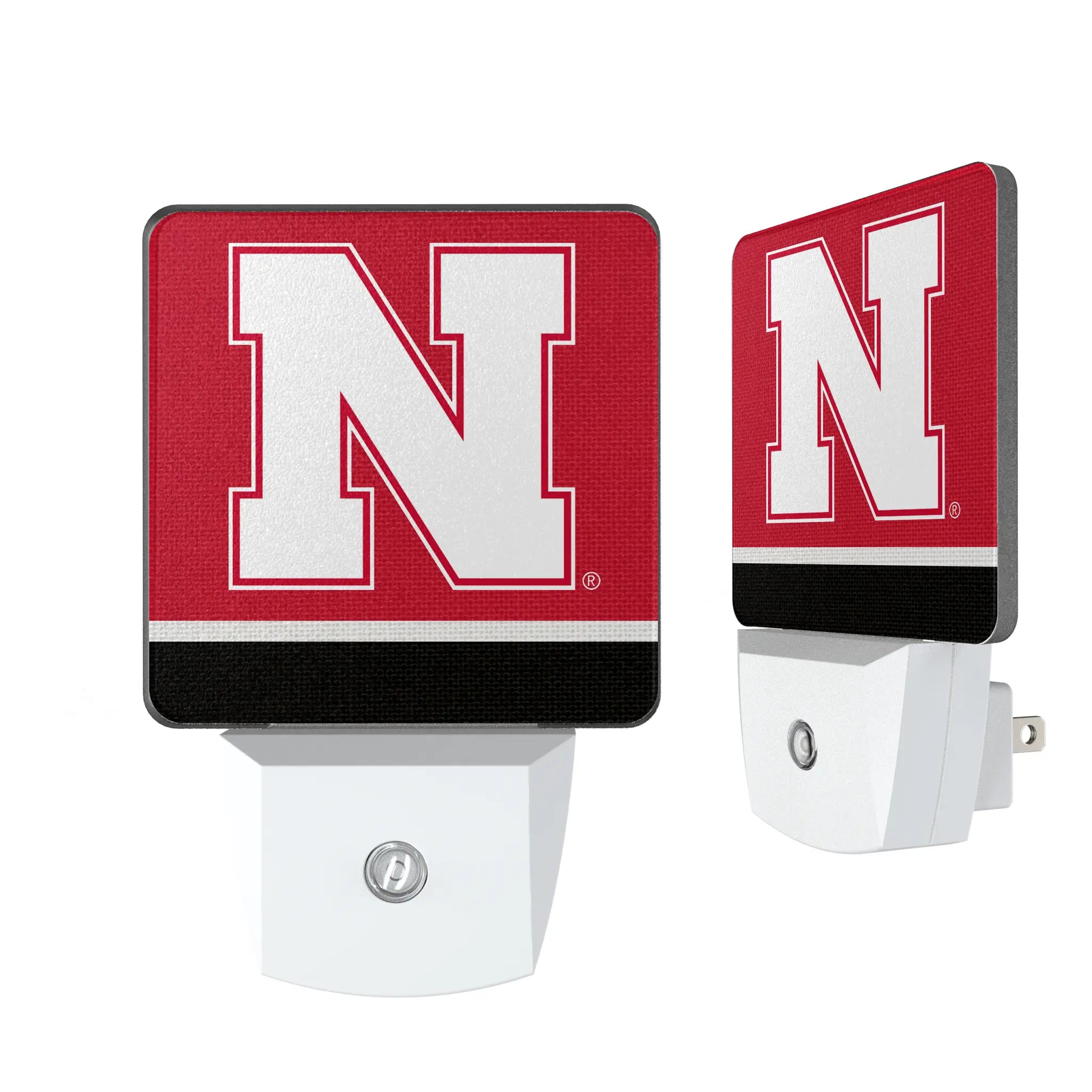 University of Nebraska Huskers Block N Stripe Night Light 2-Pack