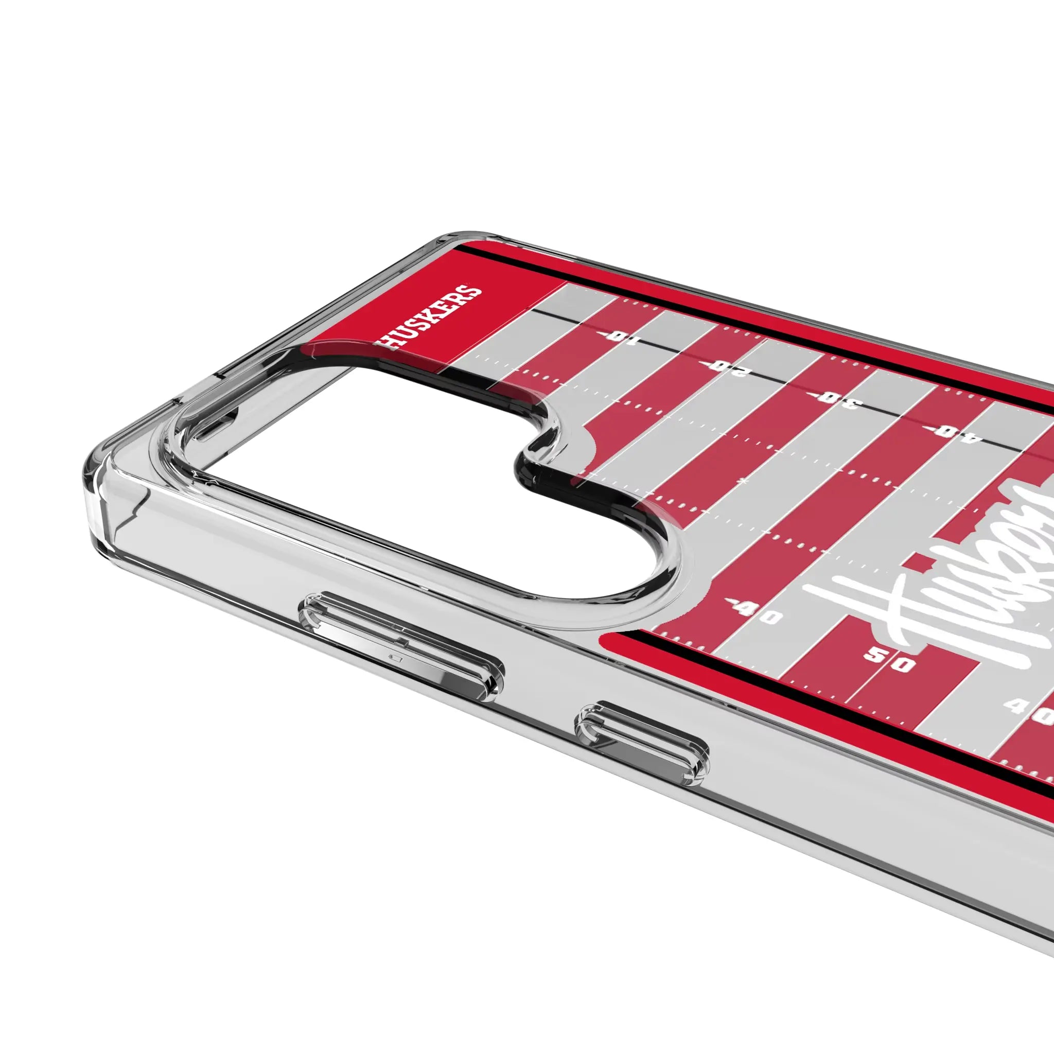 University of Nebraska Huskers Field Galaxy Clear Phone Case for Samsung Galaxy - Detail#Device_Galaxy S25 Ultra