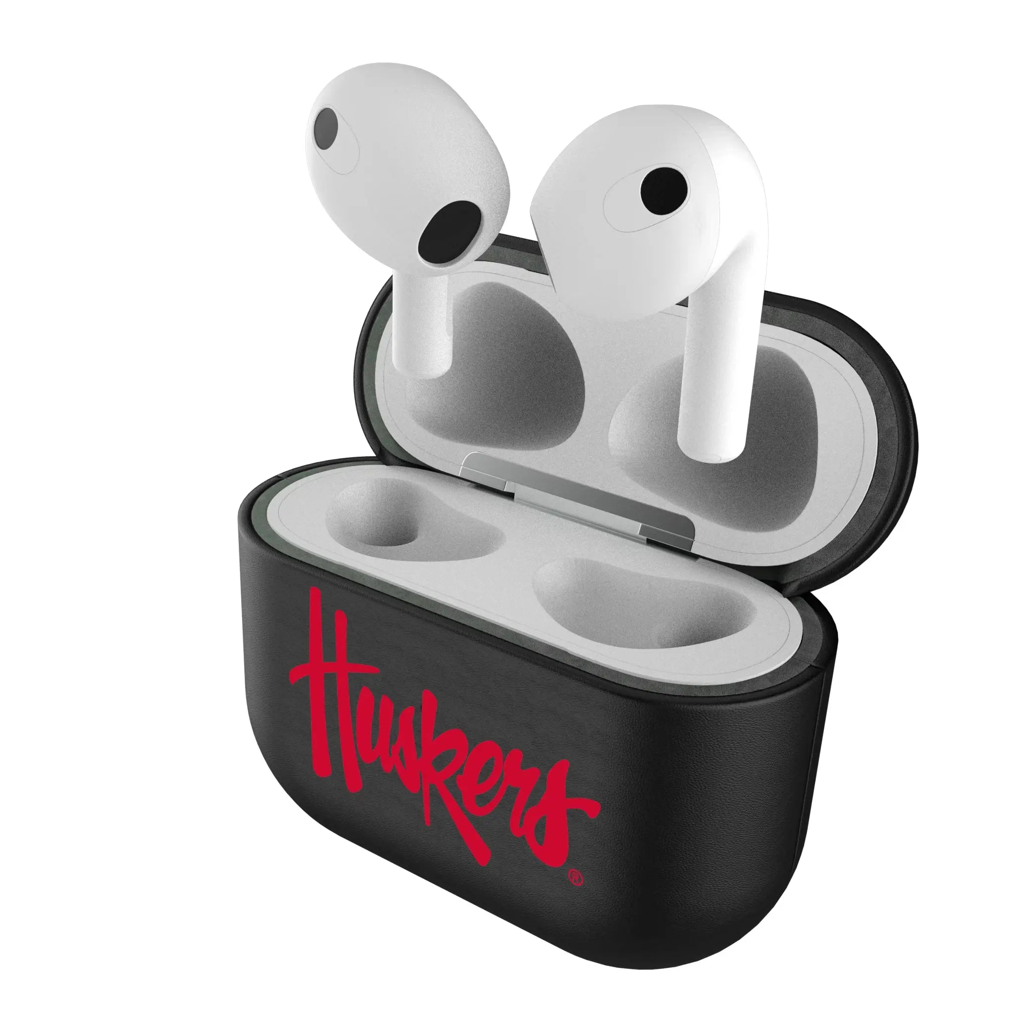 University of Nebraska Huskers Insignia AirPods AirPod Case Cover#Device_AirPods 3rd Gen