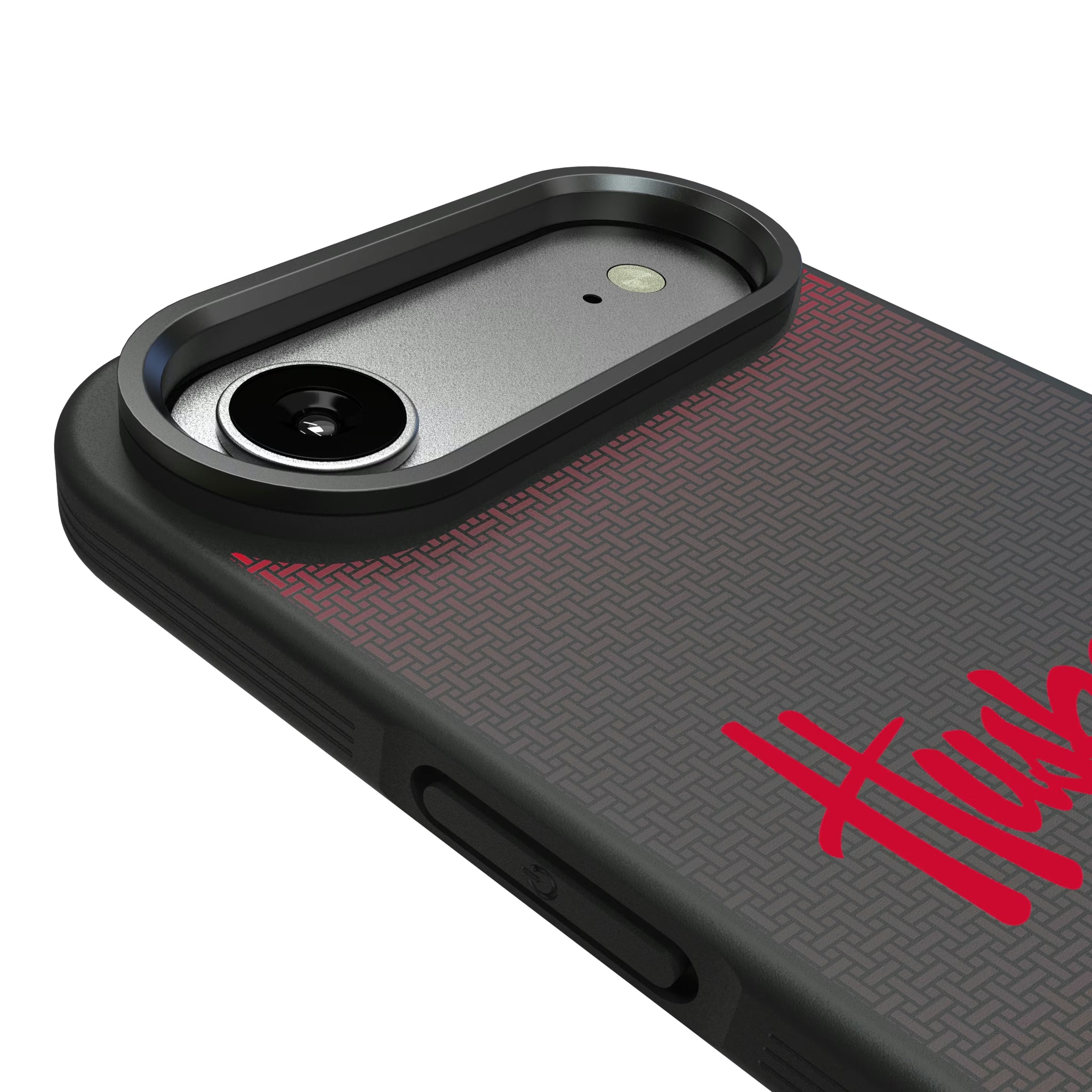 University of Nebraska Huskers Linen iPhone Bump Phone Case for Apple iPhone - Detail#Device_iPhone Air