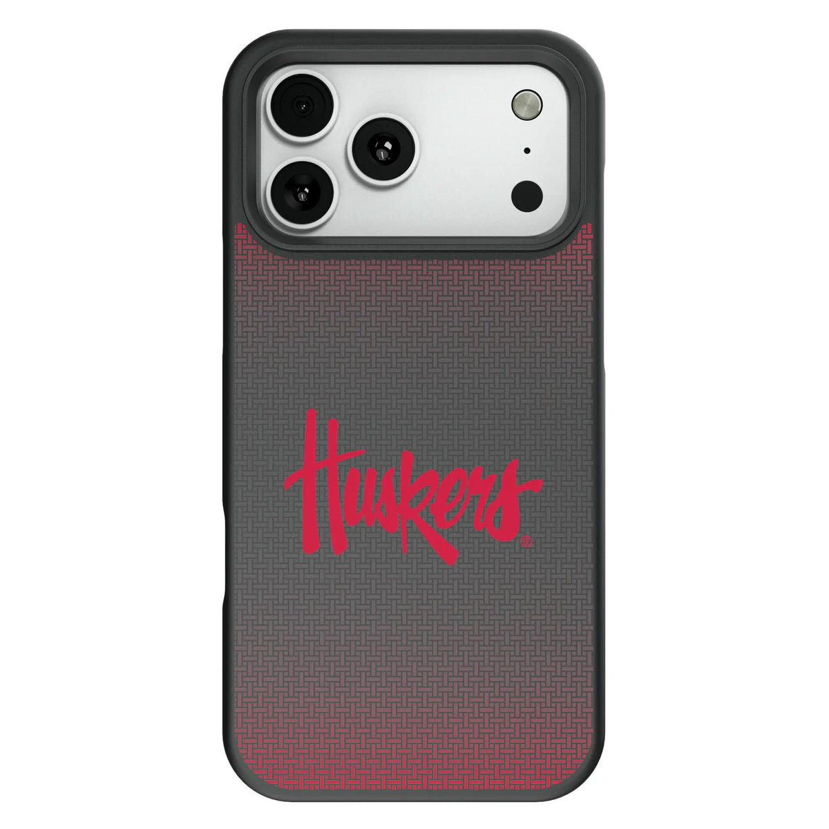 University of Nebraska Huskers Linen Bump Phone Case for Apple iPhone