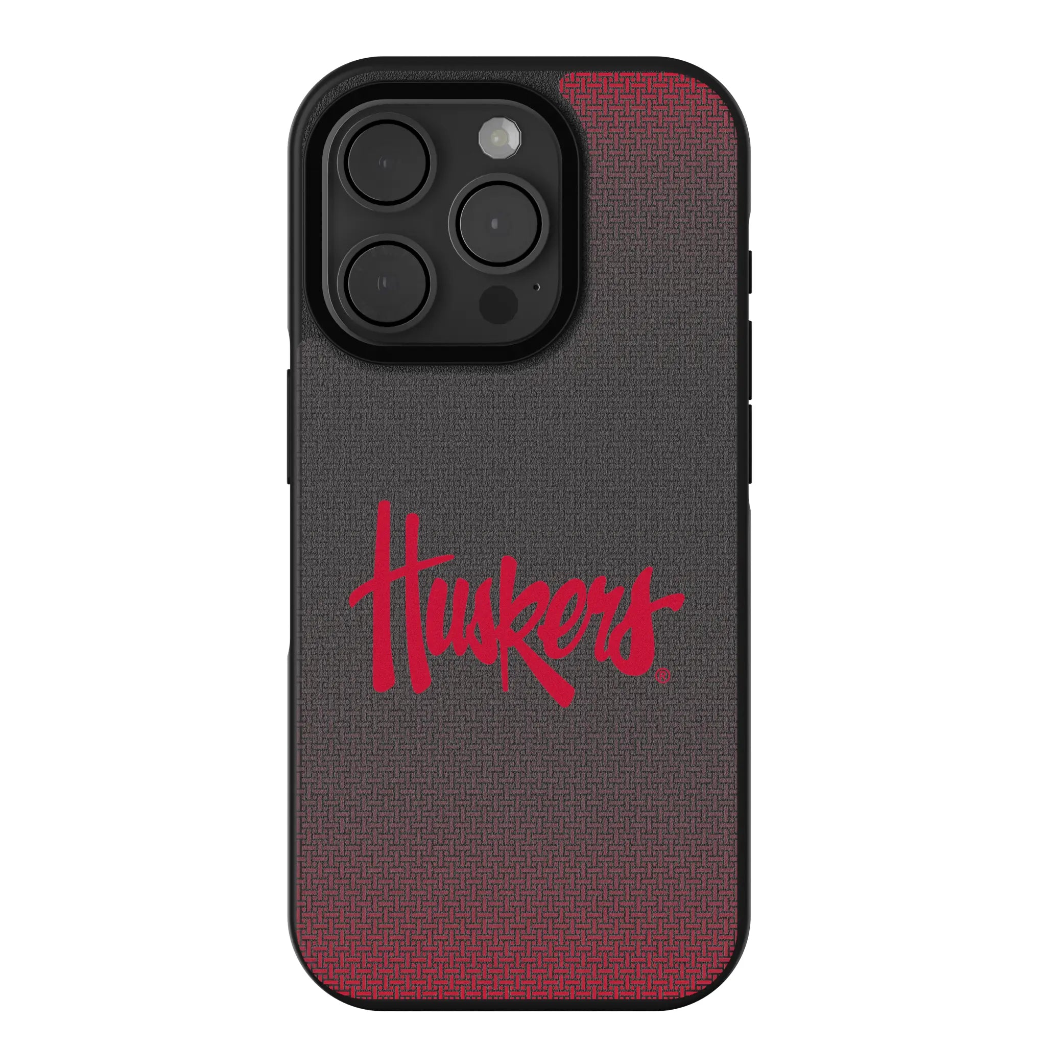 University of Nebraska Huskers Linen iPhone Bump Phone Case for Apple iPhone