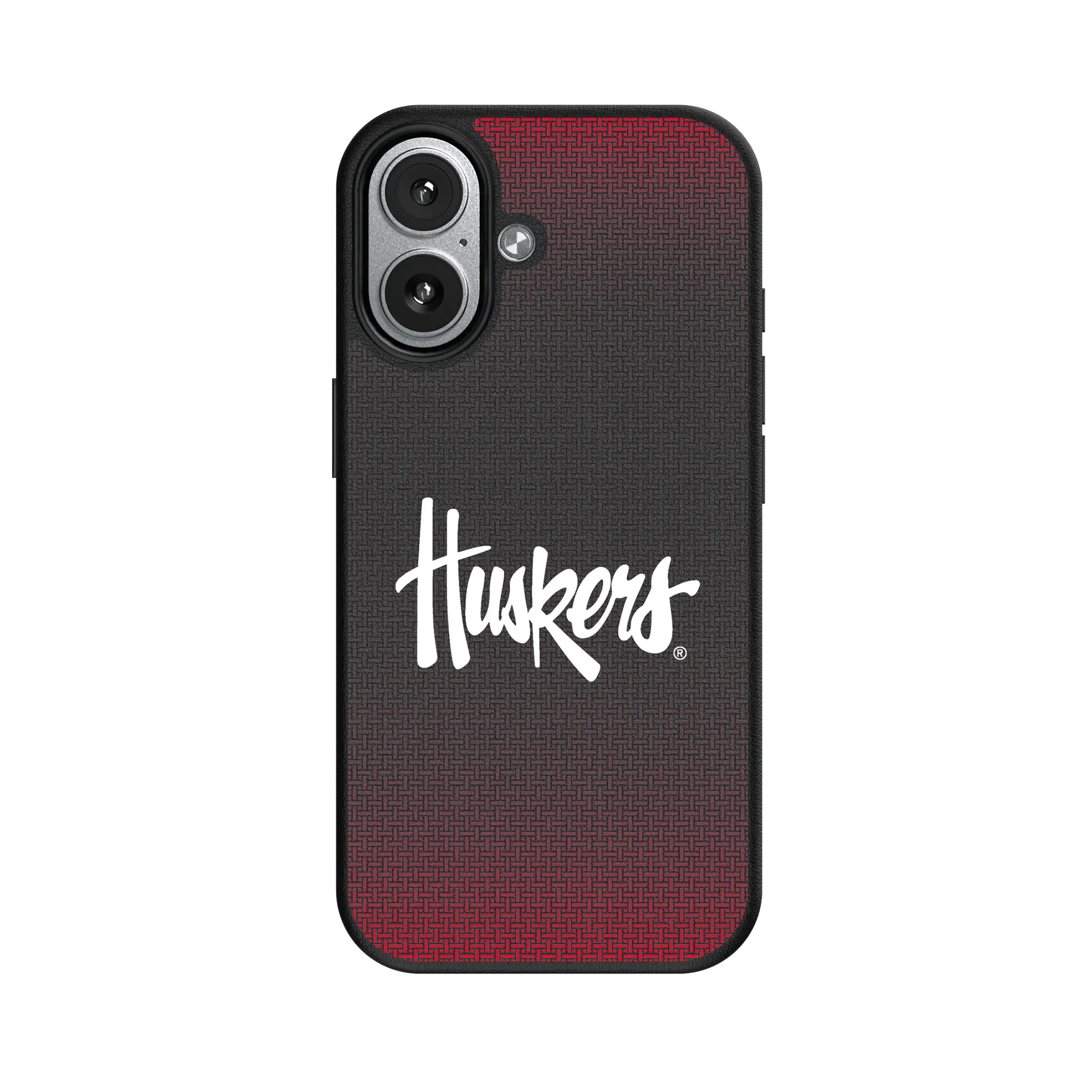 University of Nebraska Huskers Linen iPhone MagSafe Compatible Phone Case for Apple iPhone#Device_iPhone 17
