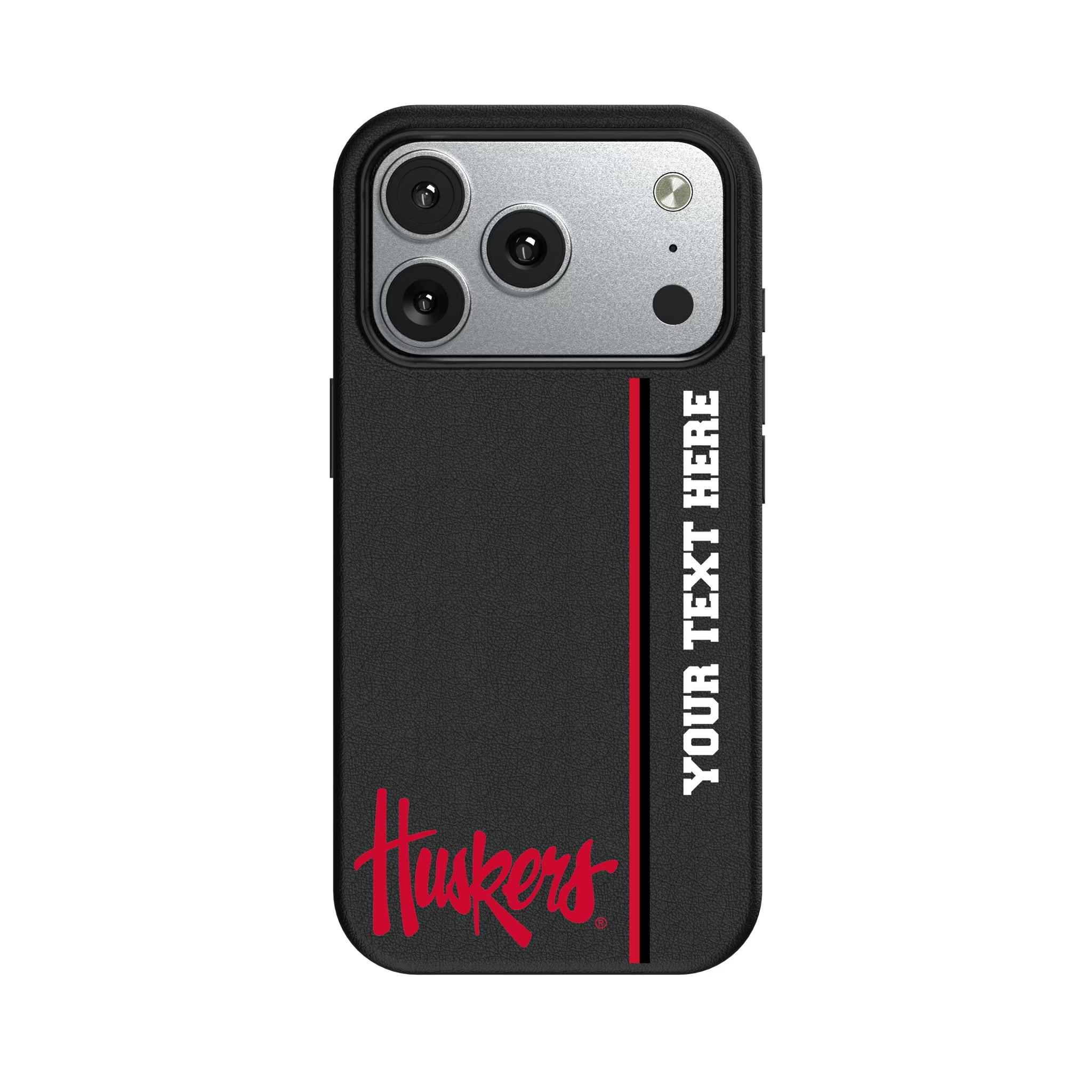 University of Nebraska Huskers Personalized Sidebard iPhone MagSafe Compatible Phone Case for Apple iPhone#Device_iPhone 17 Pro