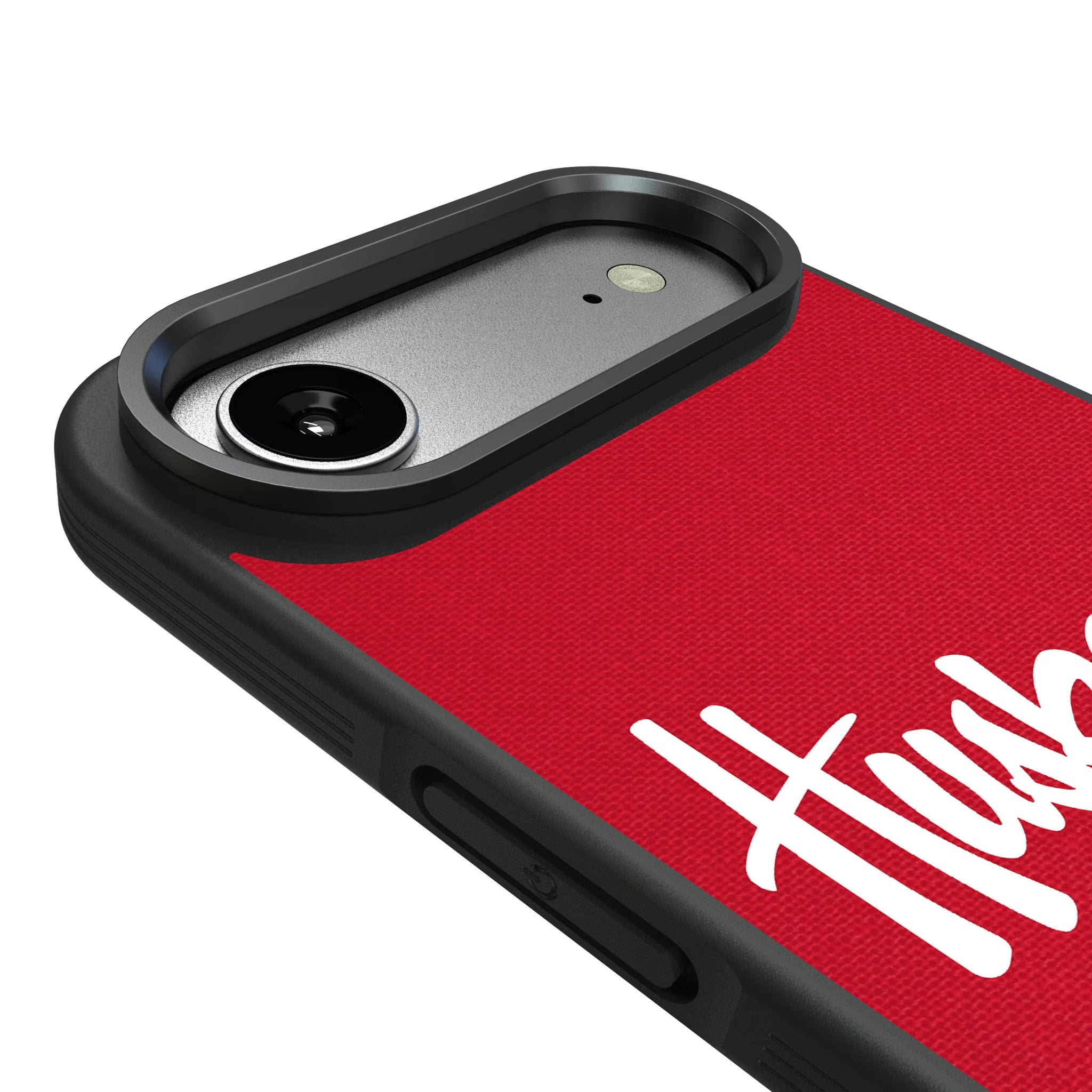 University of Nebraska Huskers Personalized Stripe iPhone Bump Phone Case for Apple iPhone - Detail#Device_iPhone Air
