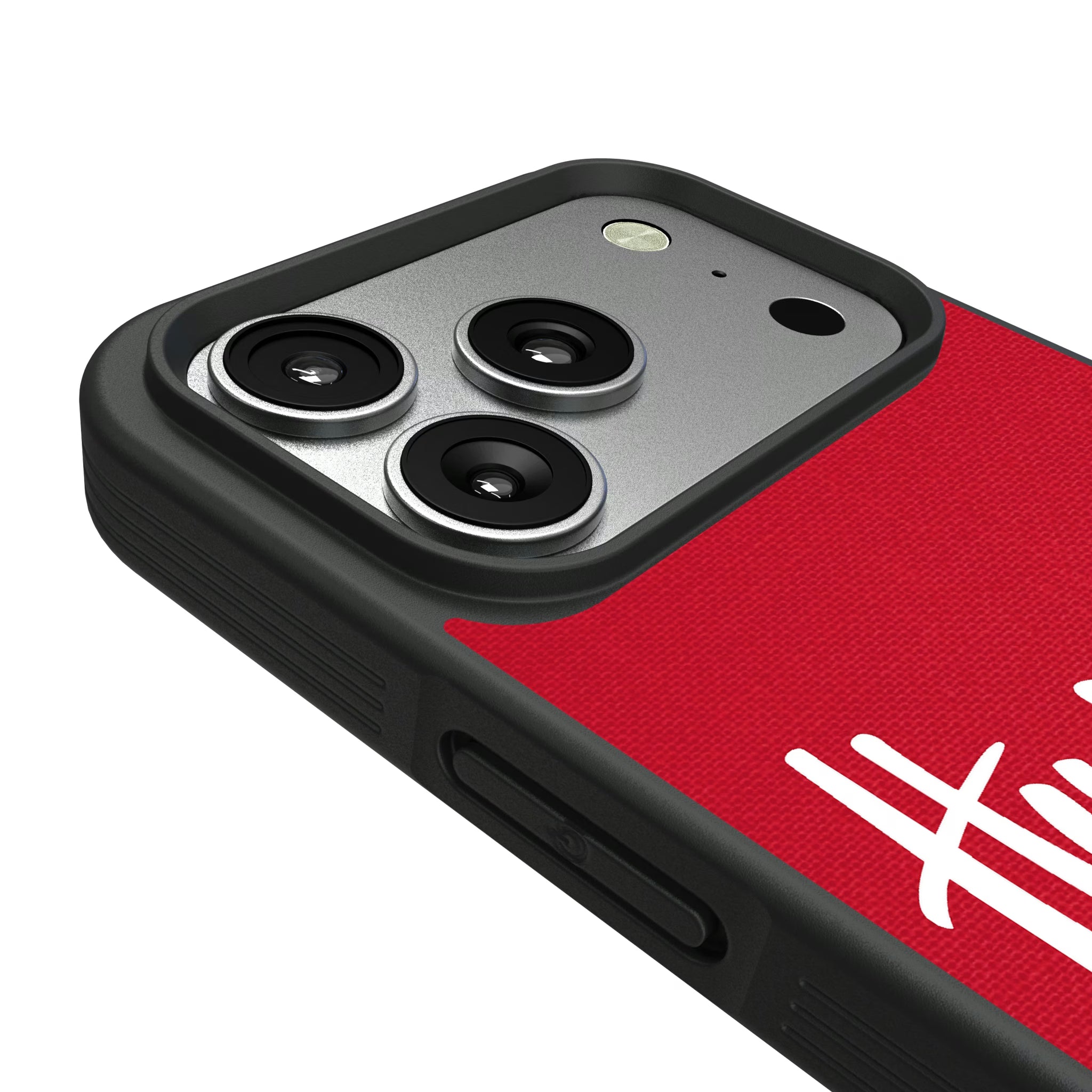 University of Nebraska Huskers Personalized Stripe iPhone Bump Phone Case for Apple iPhone - Detail#Device_iPhone 17 Pro