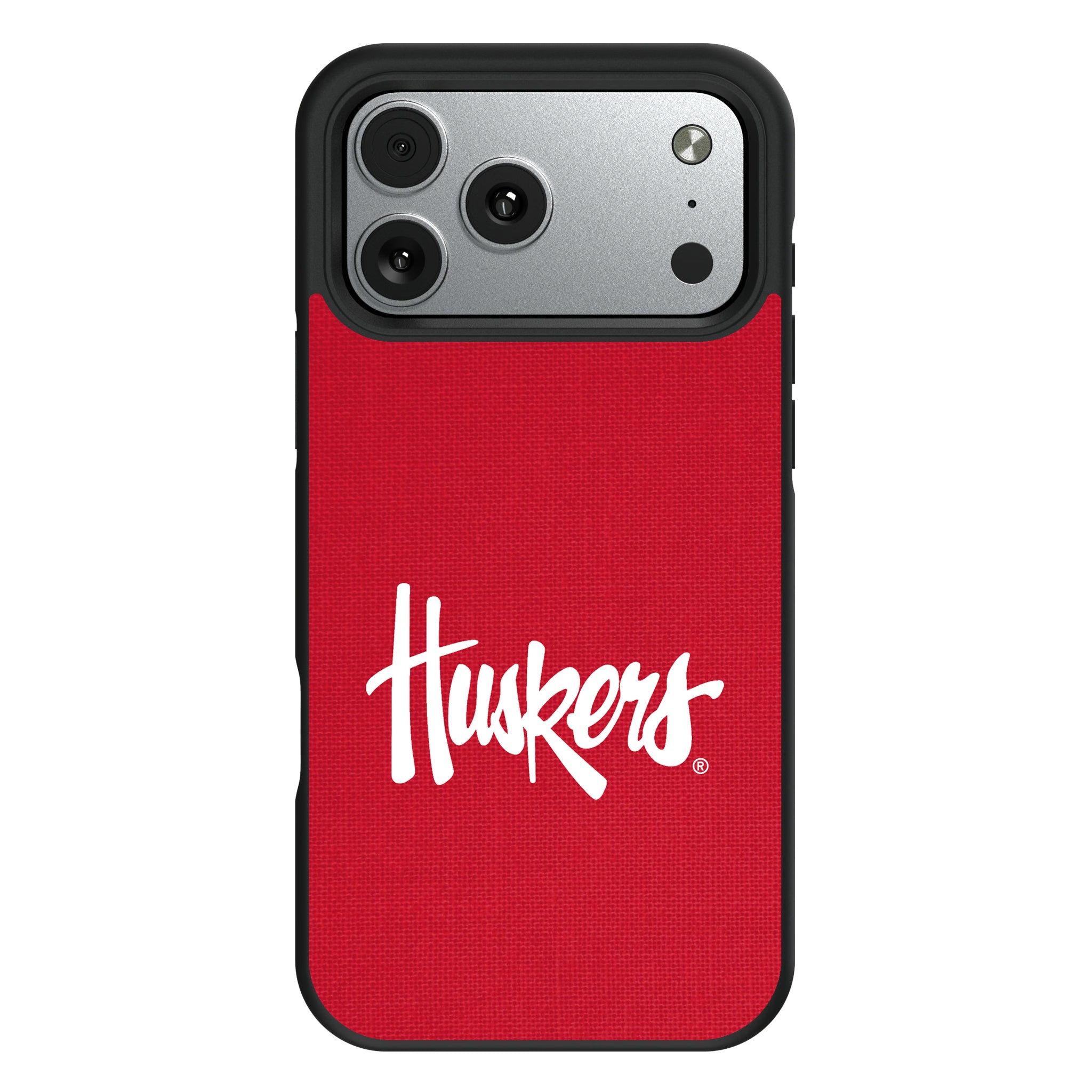 University of Nebraska Huskers Solid iPhone Bump Phone Case for Apple iPhone#Device_iPhone 17 Pro Max