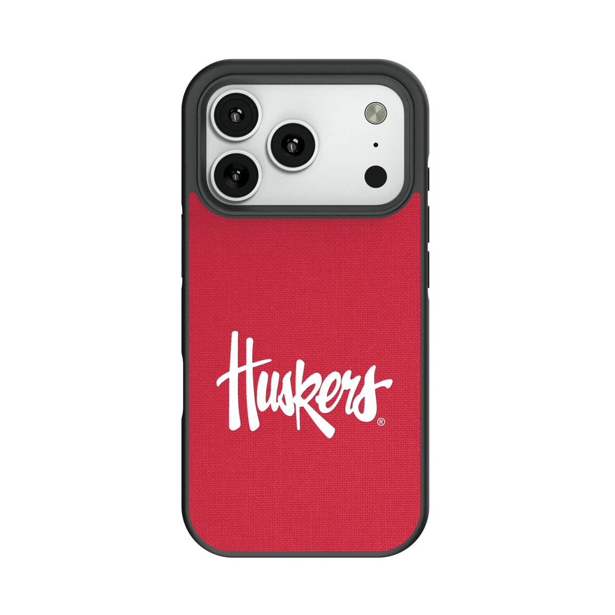 University of Nebraska Huskers Solid Bump Phone Case for Apple iPhone