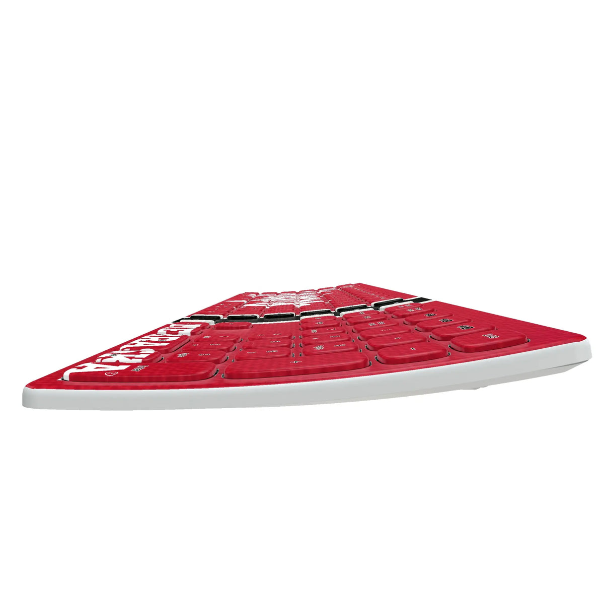 University of Nebraska Huskers Stripe KKB605 Curved Wireless Keyboard