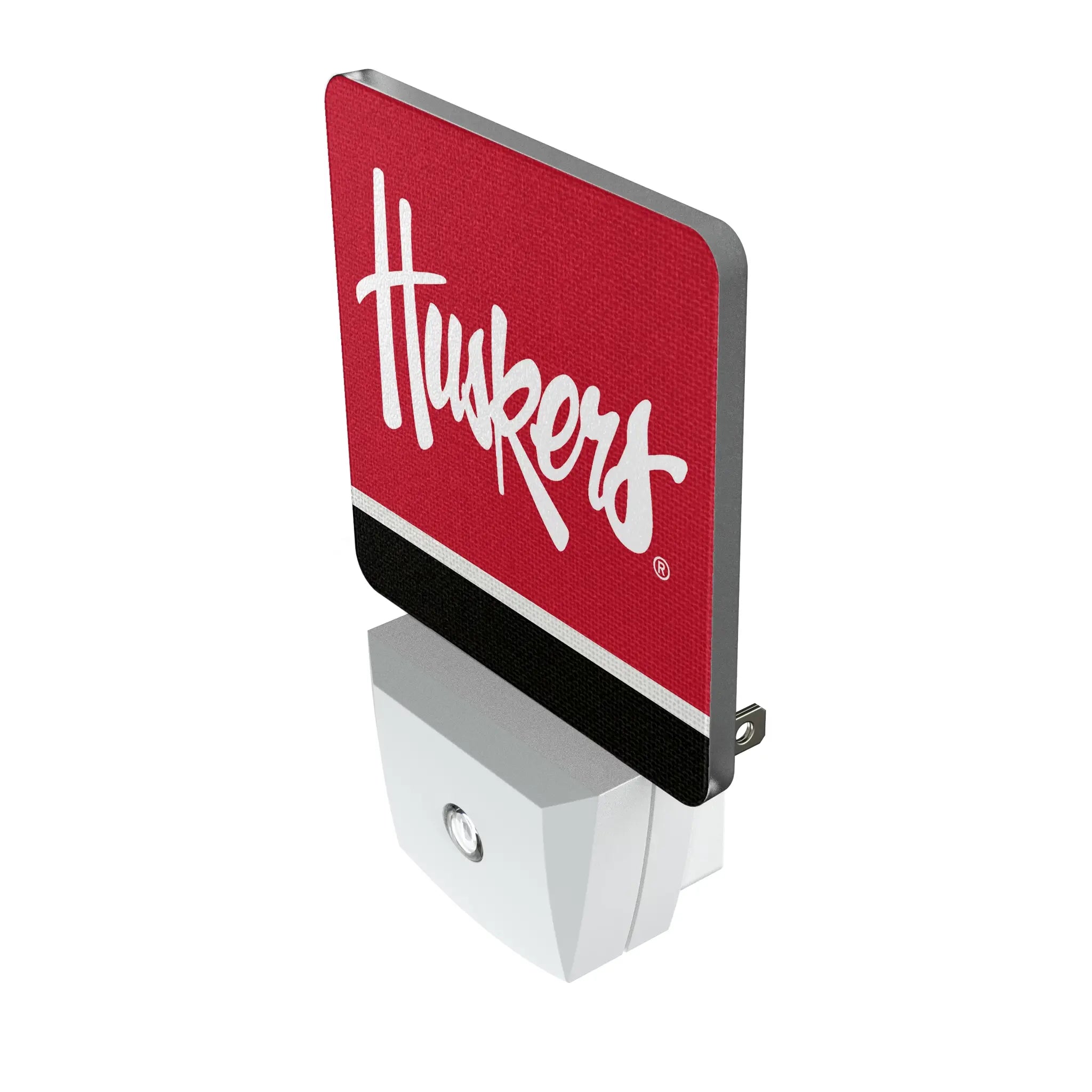 University of Nebraska Huskers Stripe Night Light 2-Pack - Isometric View