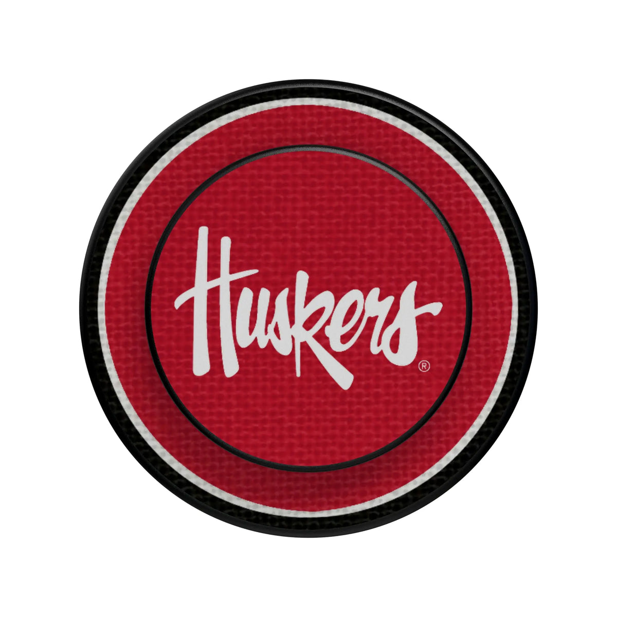 University of Nebraska Huskers Stripe Popsockets Round Magnetic