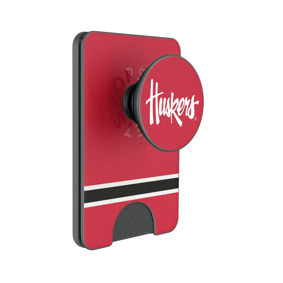 University of Nebraska Huskers Stripe Popsockets Wallet Magnetic
