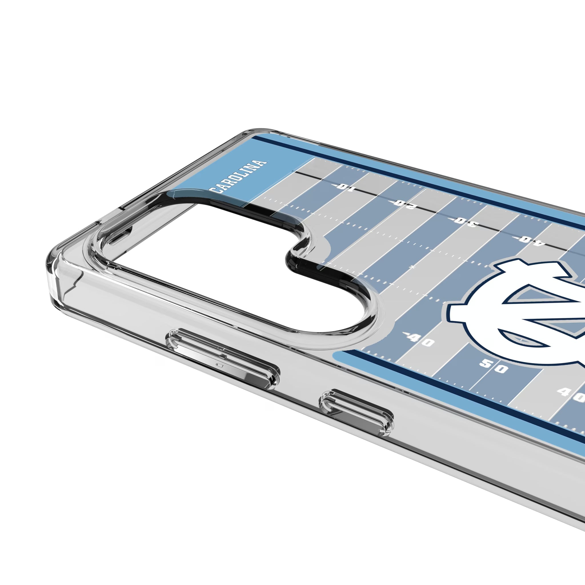 University of North Carolina Tar Heels Field Galaxy Clear Phone Case for Samsung Galaxy - Detail