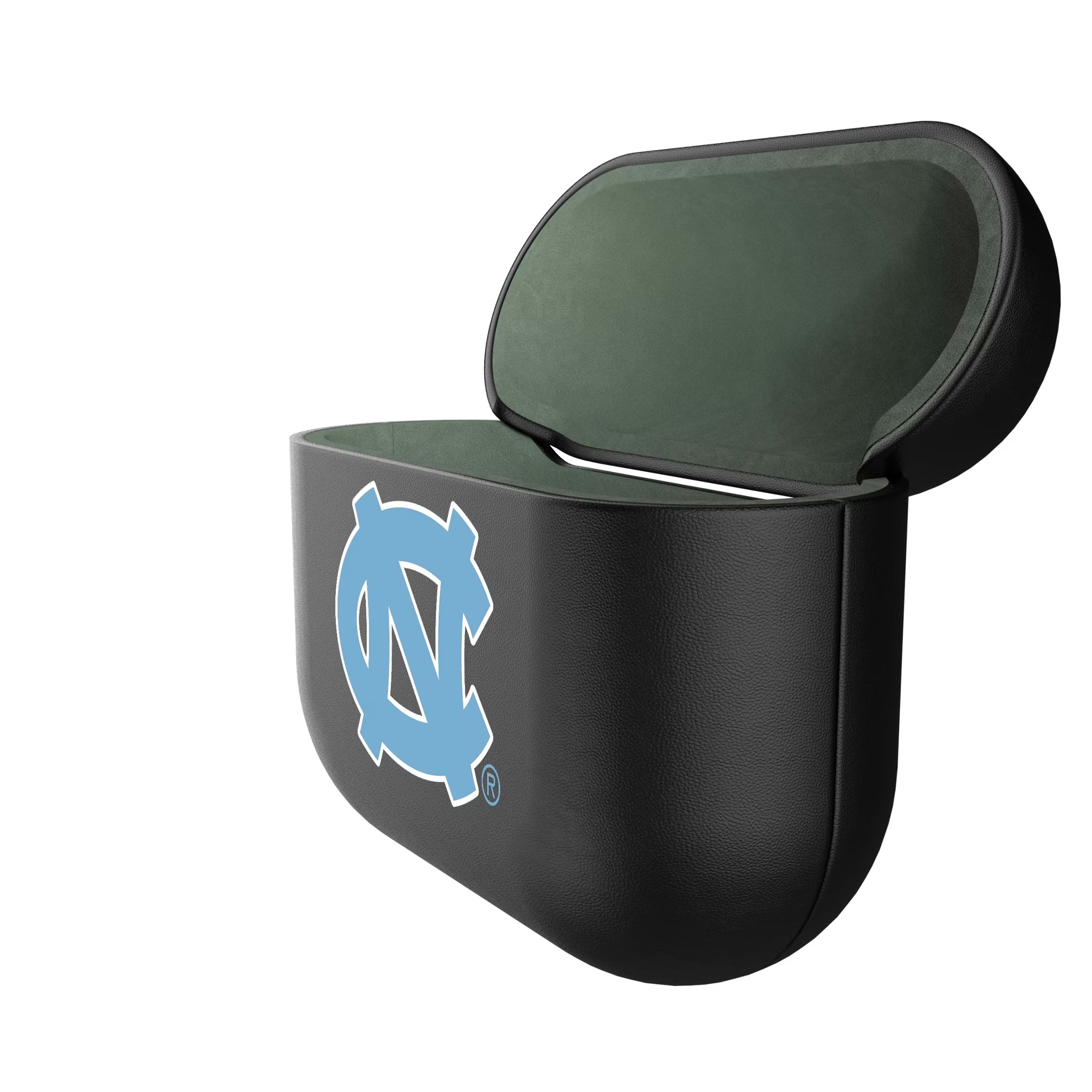 University of North Carolina Tar Heels Insignia AirPods AirPod Case Cover - Isometric View#Device_AirPods 3rd Gen