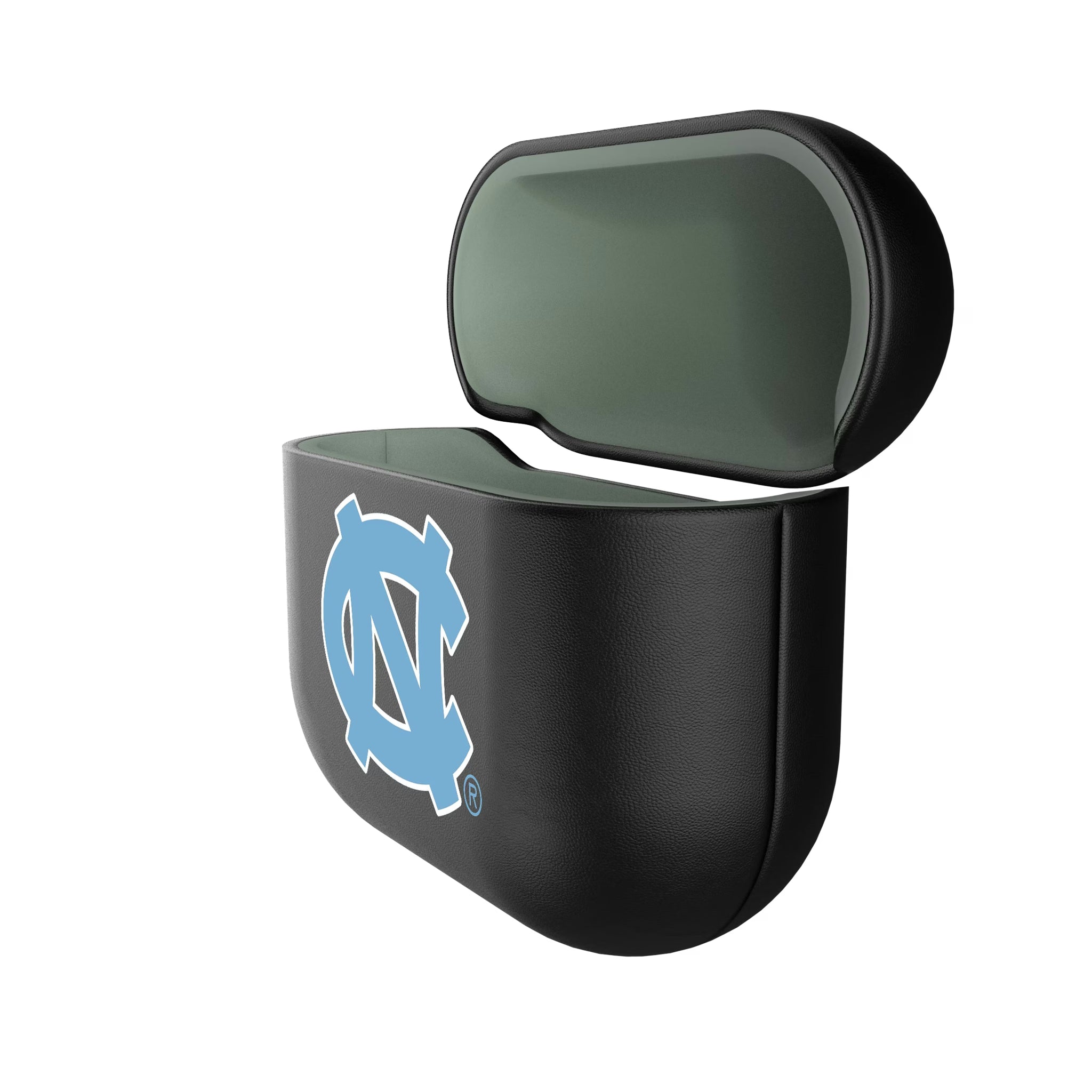 University of North Carolina Tar Heels Insignia AirPods AirPod Case Cover - Isometric View#Device_AirPods 4