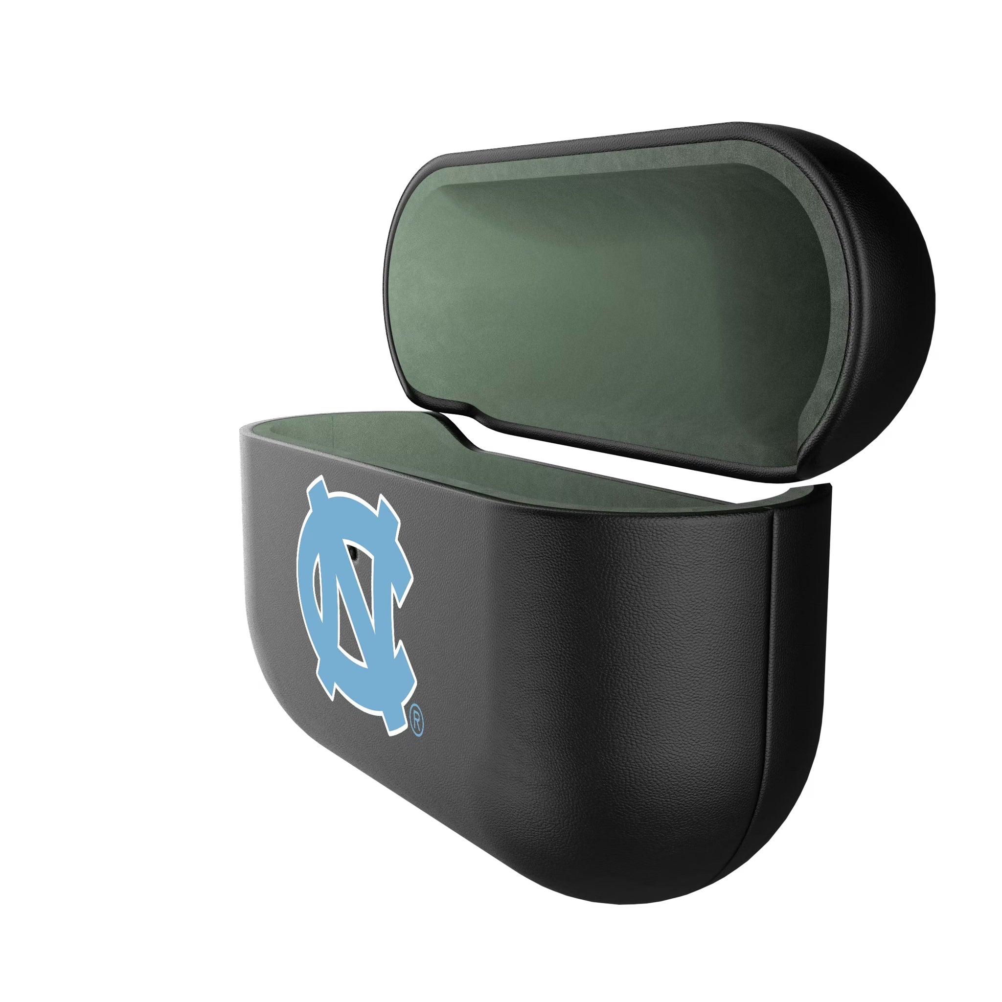 University of North Carolina Tar Heels Insignia AirPods AirPod Case Cover - Isometric View#Device_AirPods Pro 1st Gen