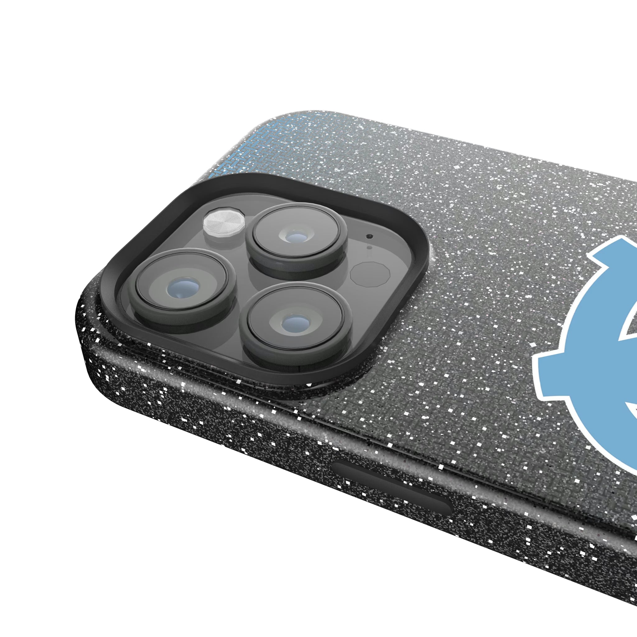 University of North Carolina Tar Heels Linen iPhone Bling Phone Case for Apple iPhone - Detail