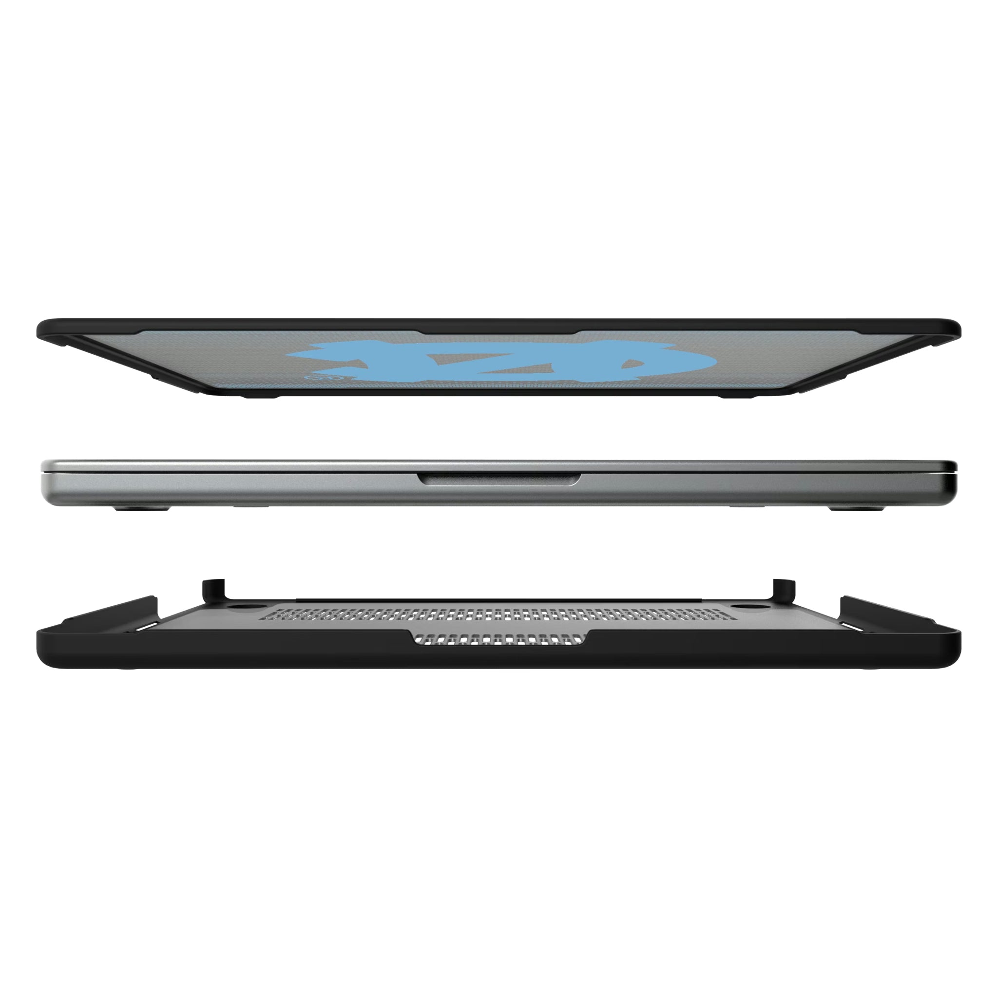 University of North Carolina Tar Heels Linen MacBook Laptop Case for Apple MacBook#Device_MacBook Pro (14-inch, 2021) / MacBook Pro (14-inch, 2023) / MacBook Pro (14-inch, 2024)