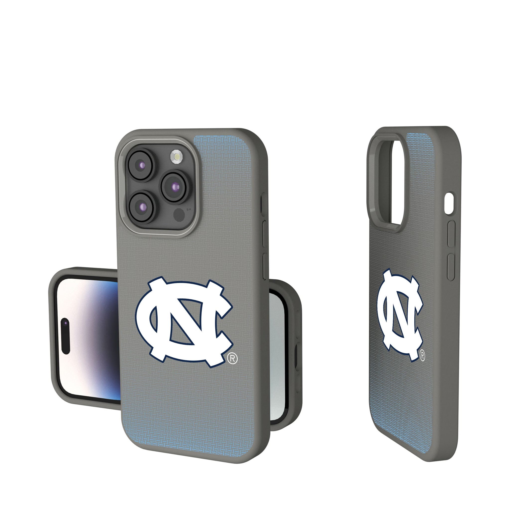 University of North Carolina Tar Heels Linen iPhone Soft Touch Phone Case for Apple iPhone