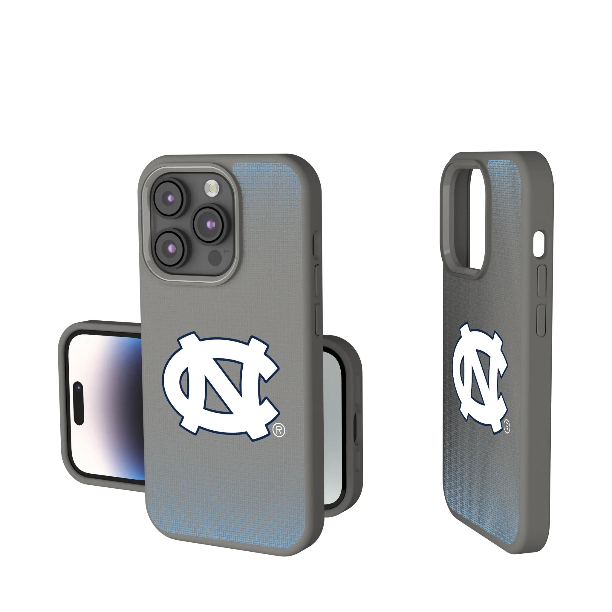 University of North Carolina Tar Heels Linen iPhone Soft Touch Phone Case for Apple iPhone