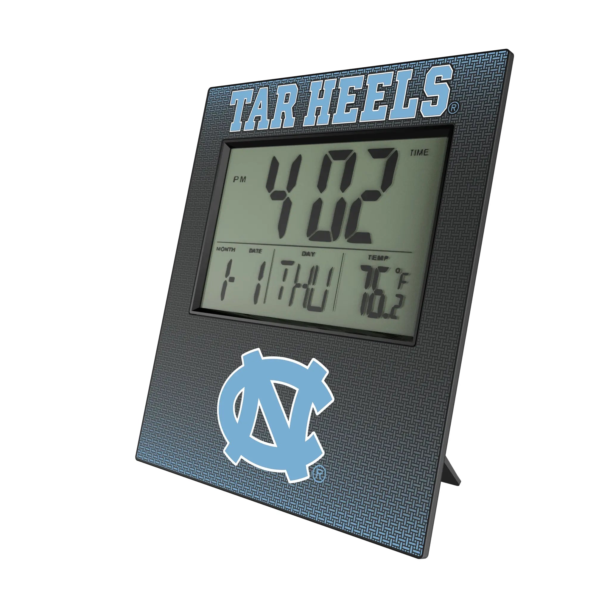 University of North Carolina Tar Heels Linen Wall Clock